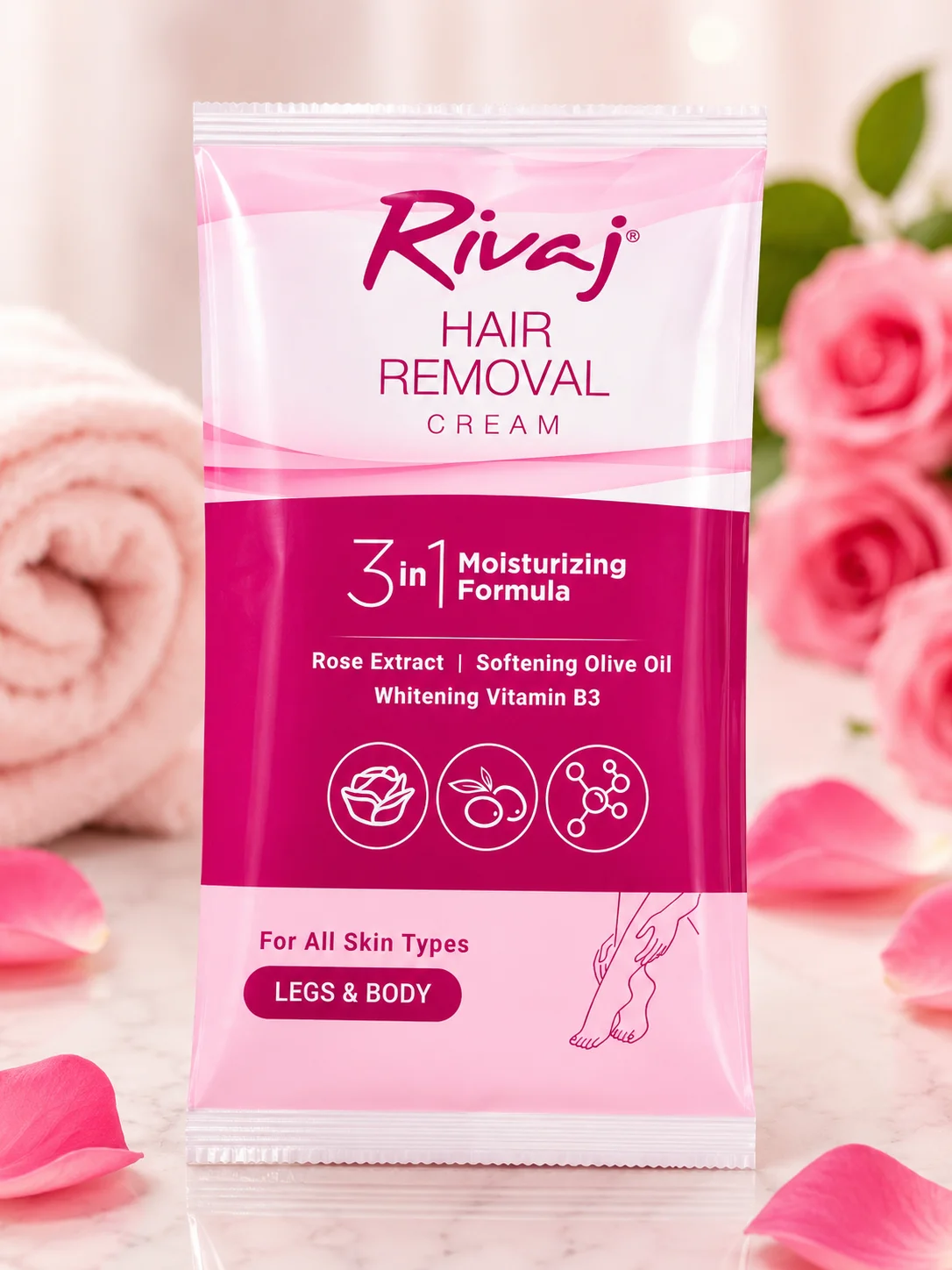 Rivaj Hair Removal Cream Sachet