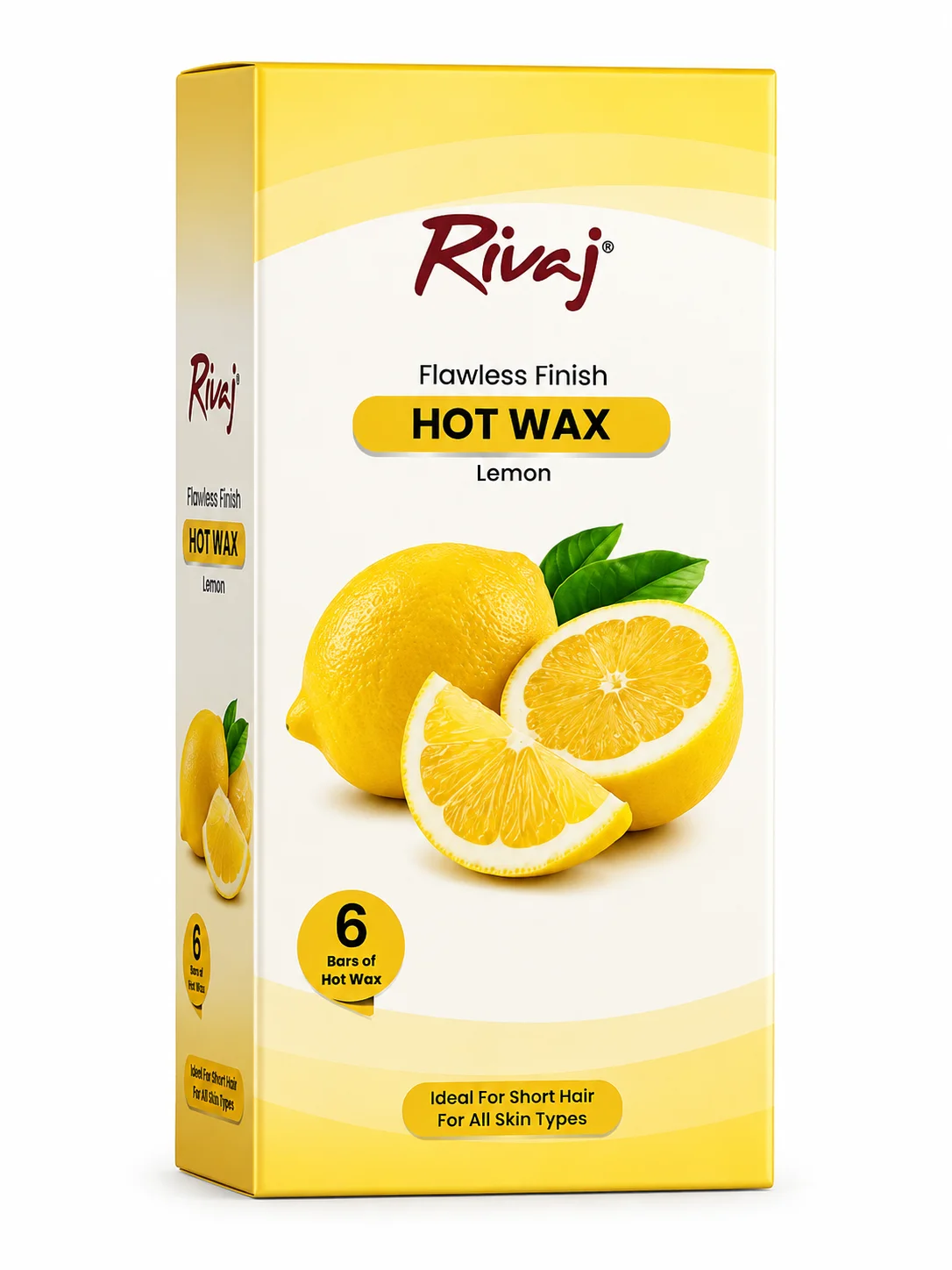 Rivaj Lemon Hot Wax – Flawless Finish Hair Removal Wax