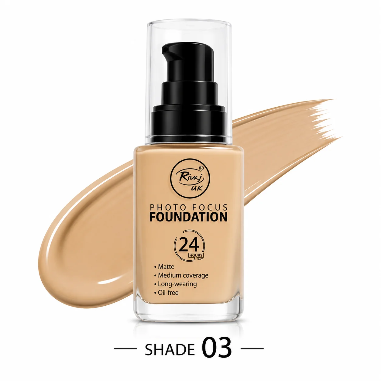 Rivaj UK 03 Photo Focus Foundation – Shade 03