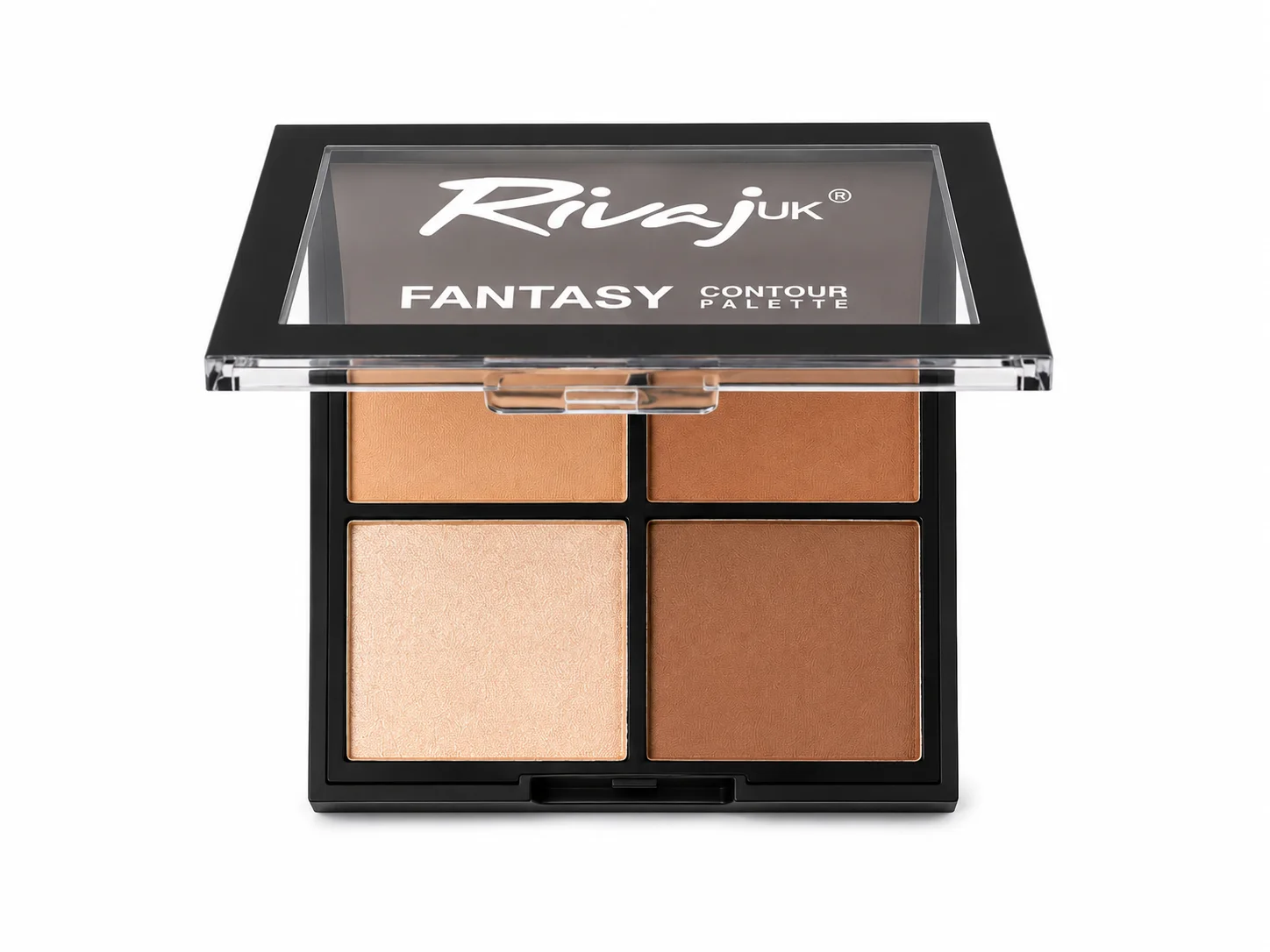 Rivaj UK Fantasy 4 Shade Contour Palette – Professional Face Sculpting Kit