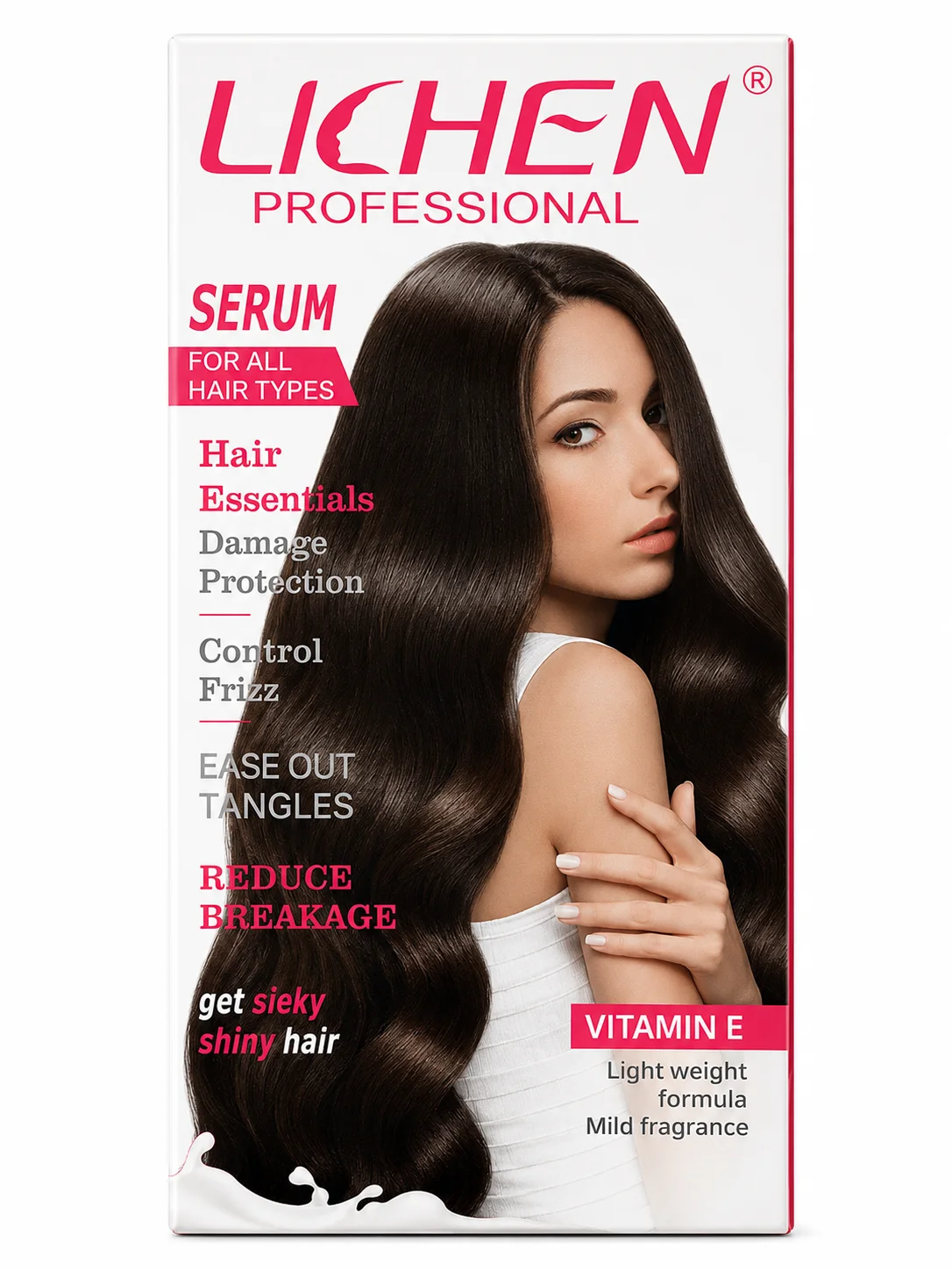 Lichen Professional Hair Serum with Vitamin E 100ML