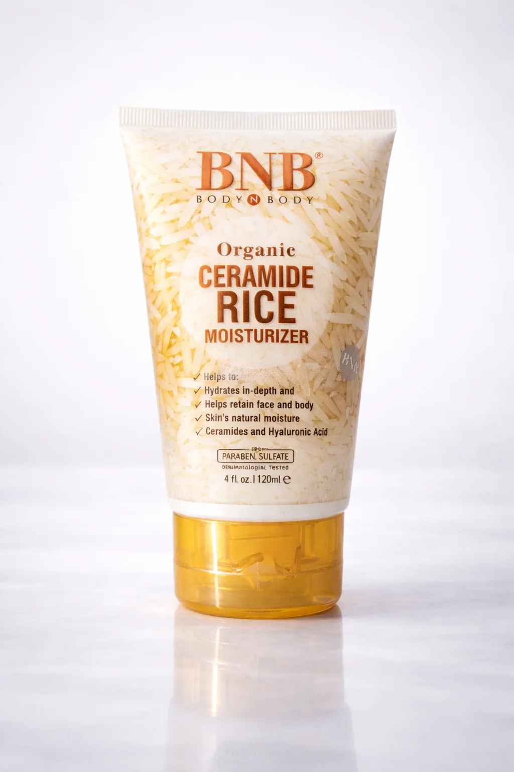 BNB Organic Ceramide Rice Moisturizer – Deep Hydration Formula (120ml)
