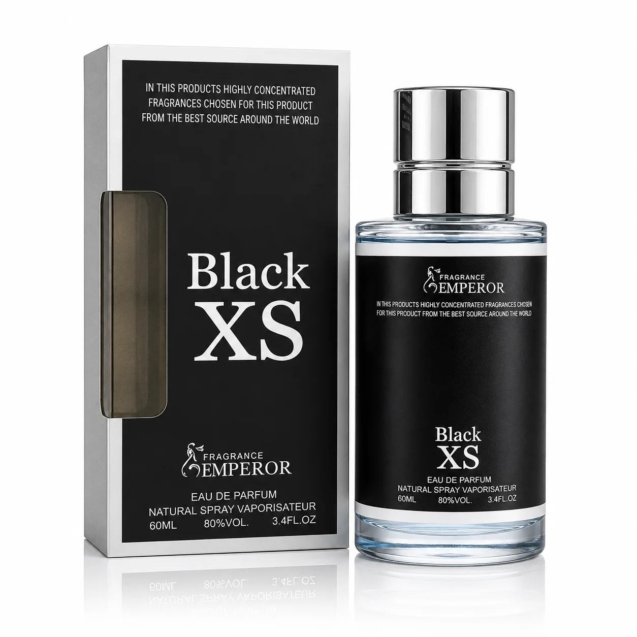 Black XS Eau De Parfum by Fragrance Emperor – 60ml