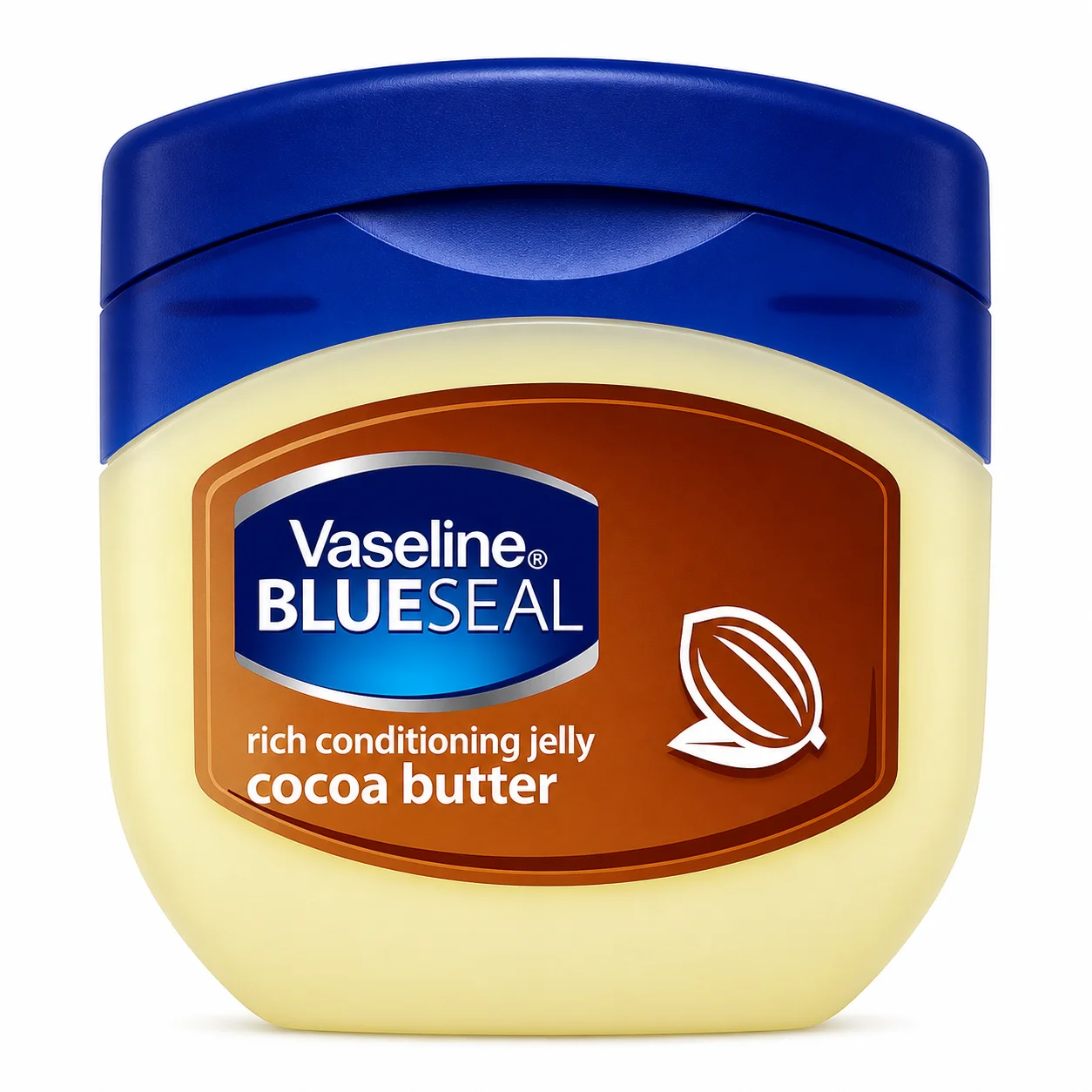 Vaseline Blue Seal Cocoa Butter – Rich Conditioning Petroleum Jelly 50ML