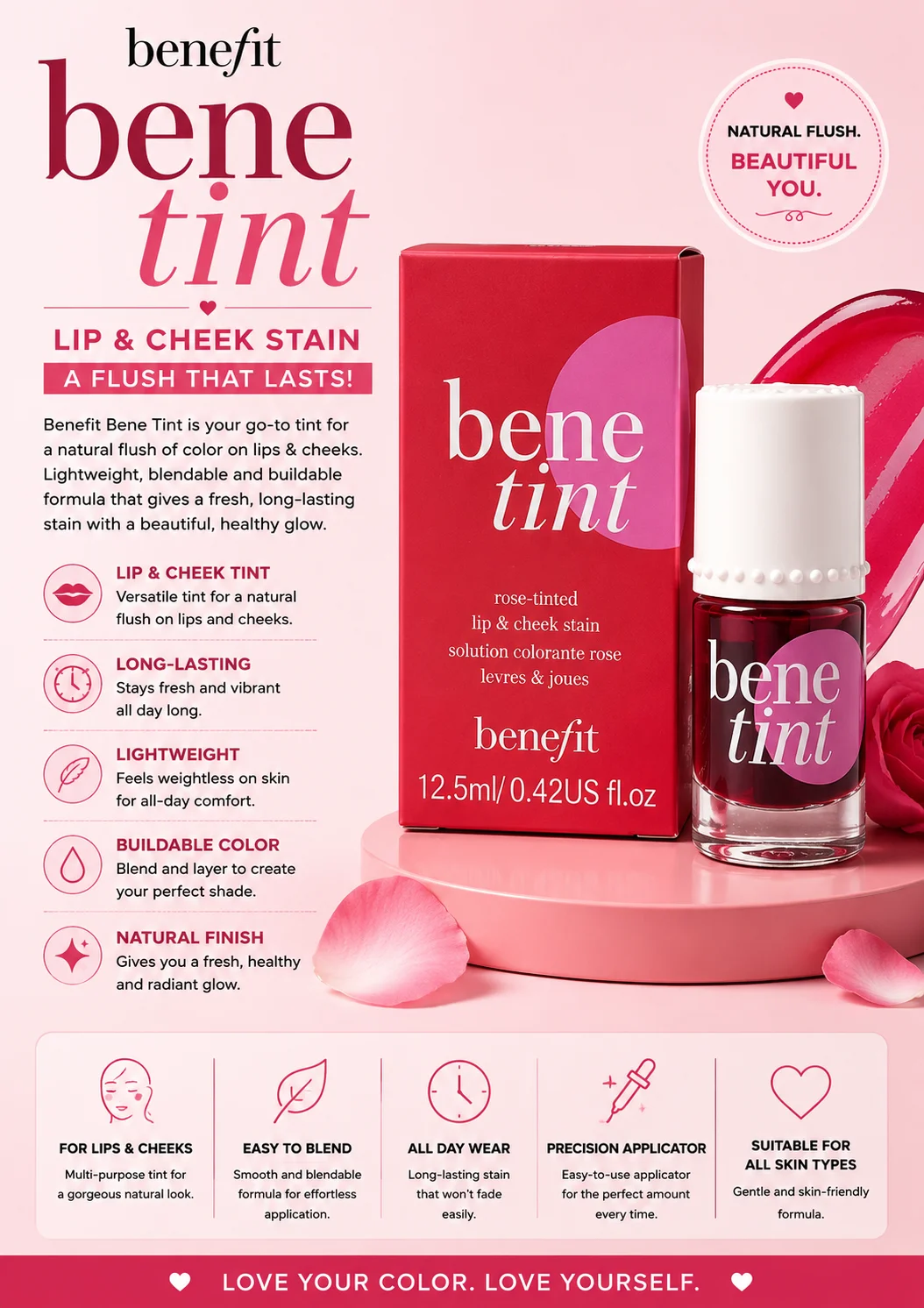 Benefit Bene Tint Lip & Cheek Stain