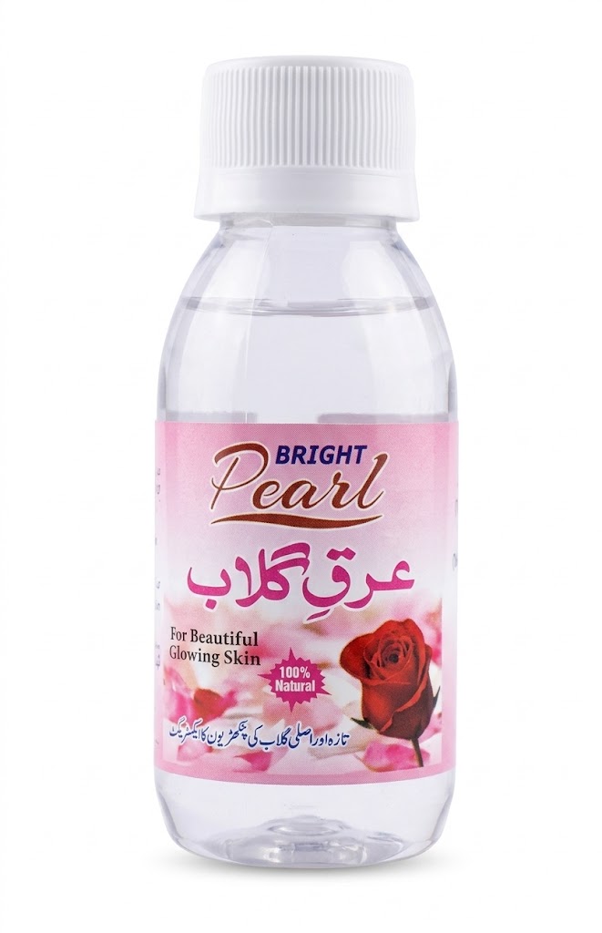 Bright Pearl Pure Arq-e-Gulab (Rose Water) – 10ml Travel Pack