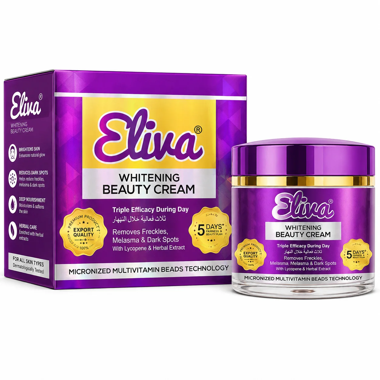 Eliva Whitening Beauty Cream – Advanced Dark Spot & Glow Care