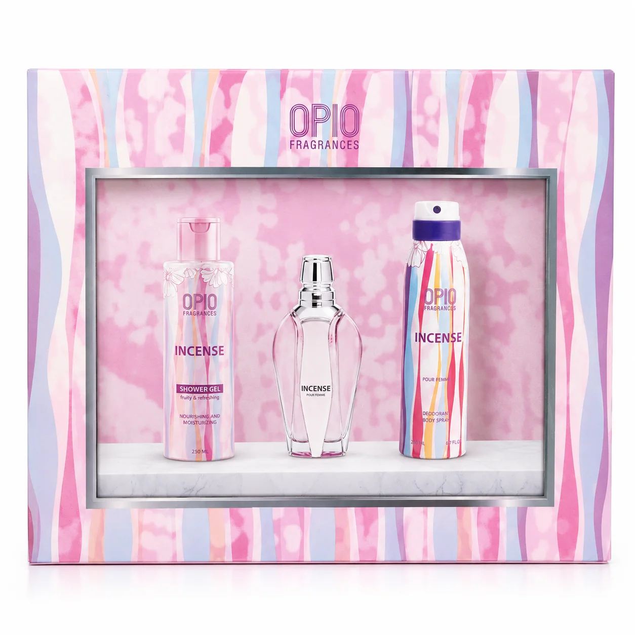 OPIO Fragrances Incense Pour Femme 3-Piece Gift Set
