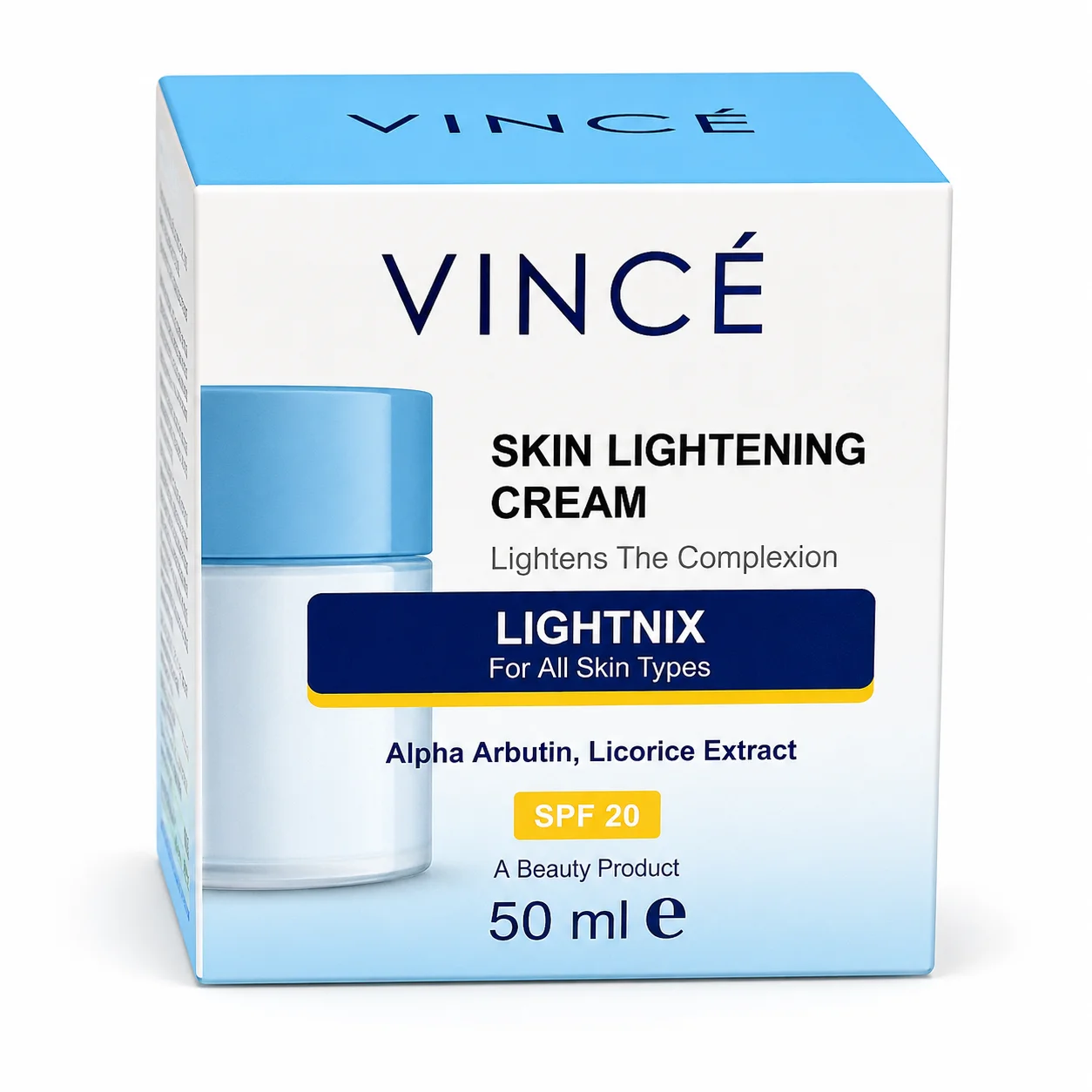 Vincé Lightnix Skin Lightening Cream SPF 20 – 50ml