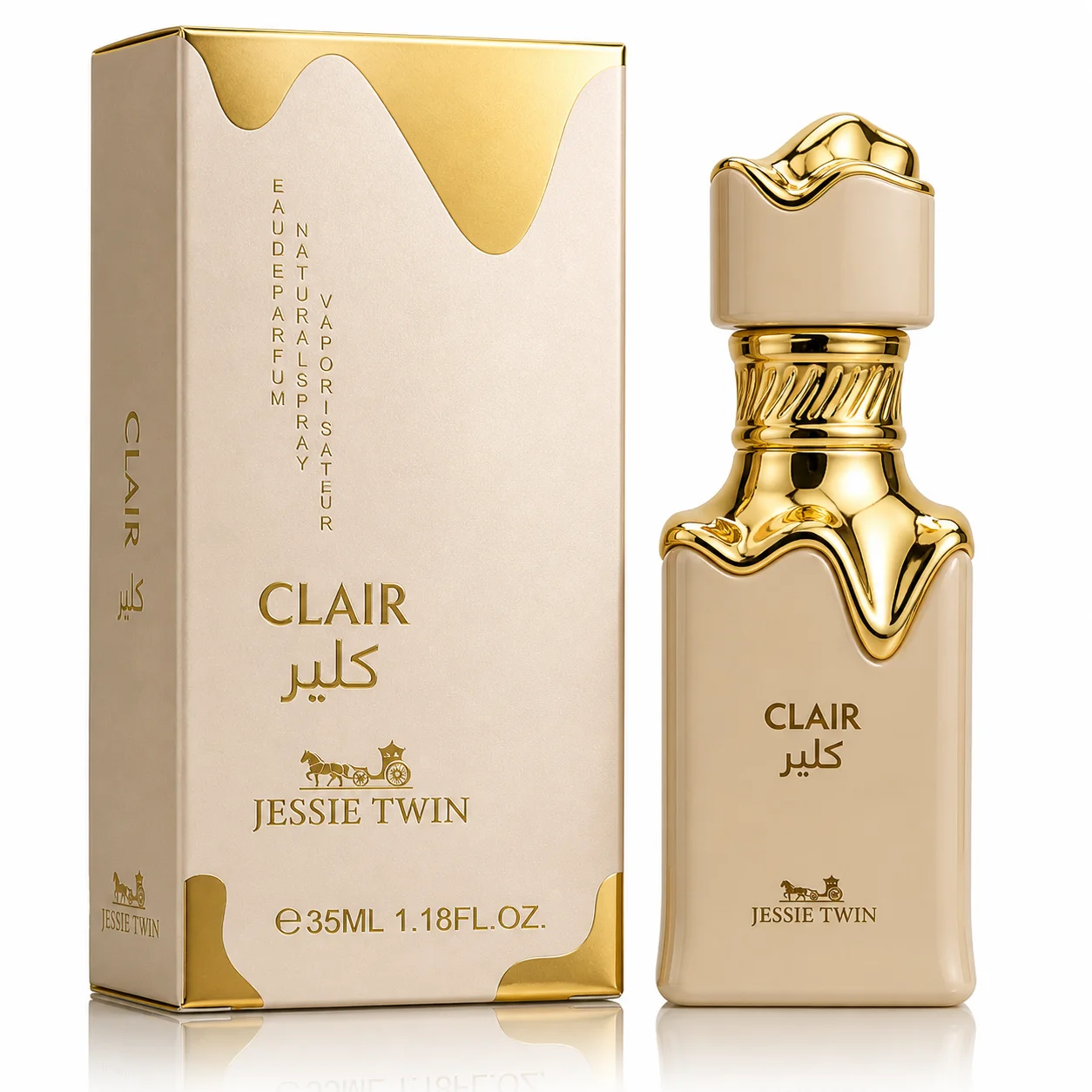 Clair by Jessie Twin – Luxury Eau de Parfum (35ml)