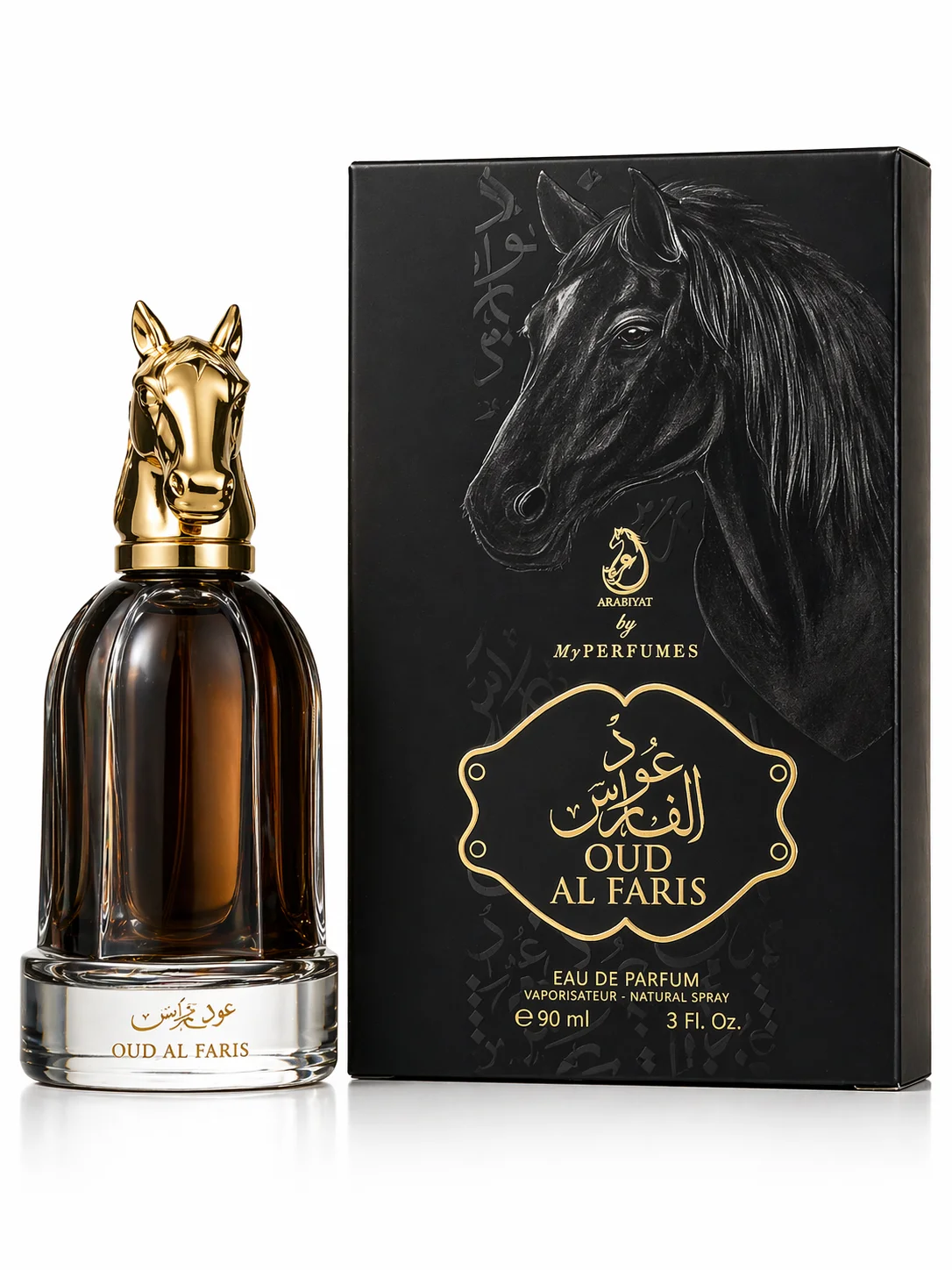 Oud Al Faris by My Perfumes Eau De Parfum 90ml – Premium Oud Long Lasting Fragrance