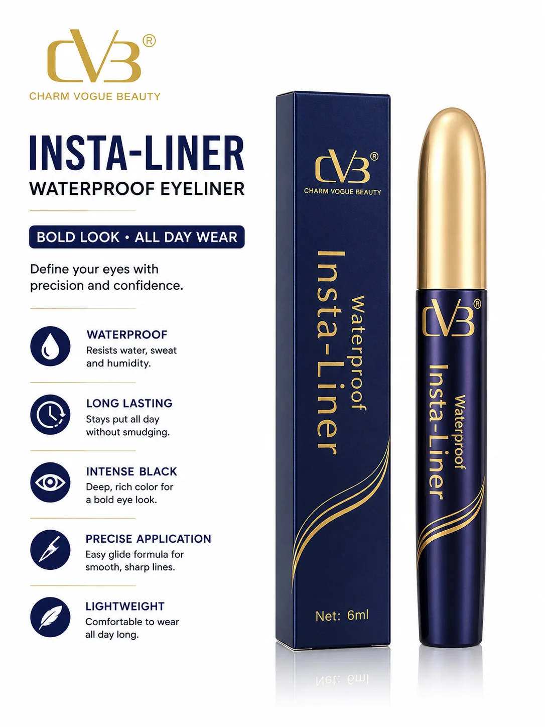CVB Insta-Liner Waterproof Eyeliner
