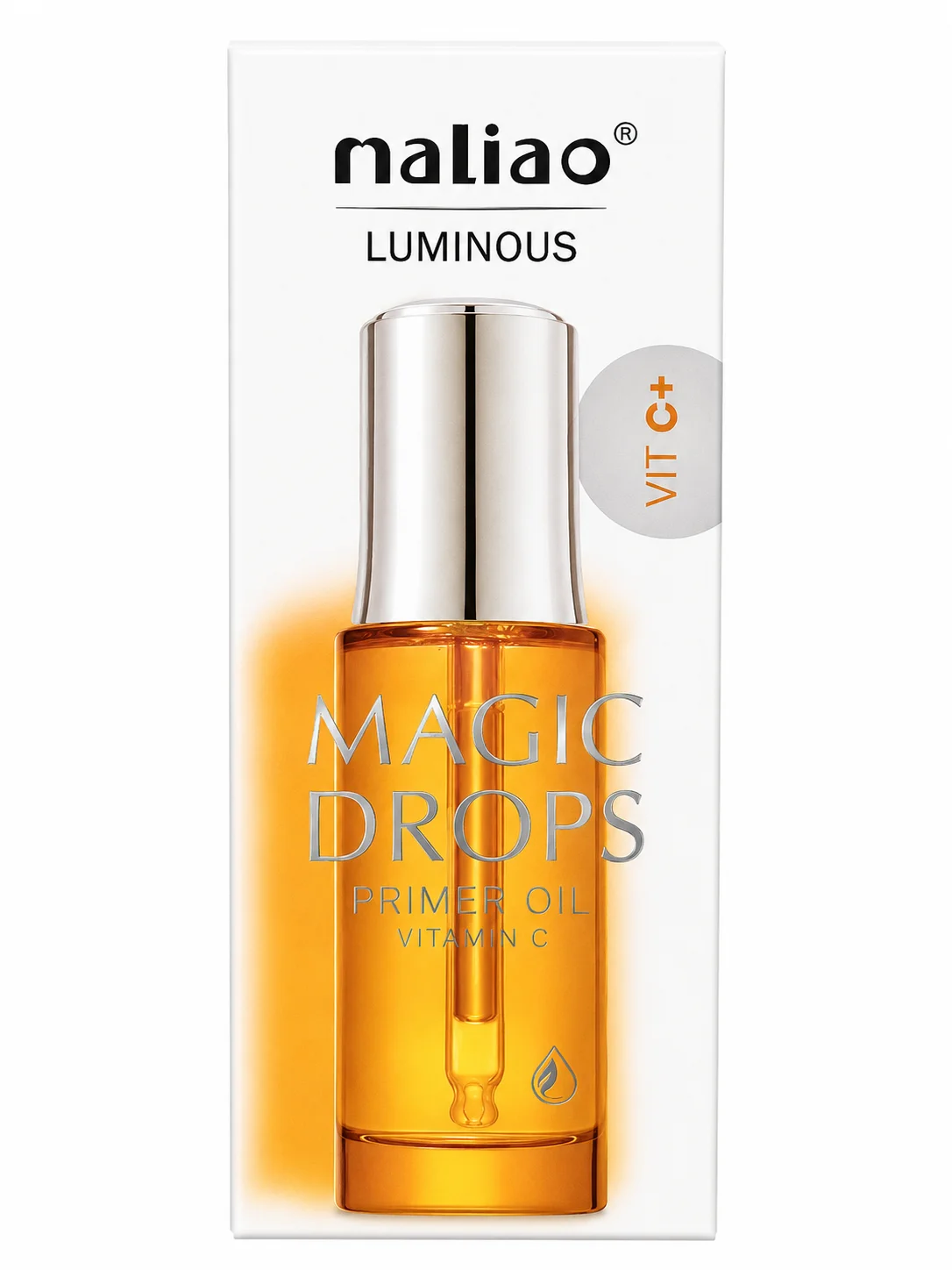 Maliao Magic Drops Vitamin C Primer Oil – Luminous Glow Serum