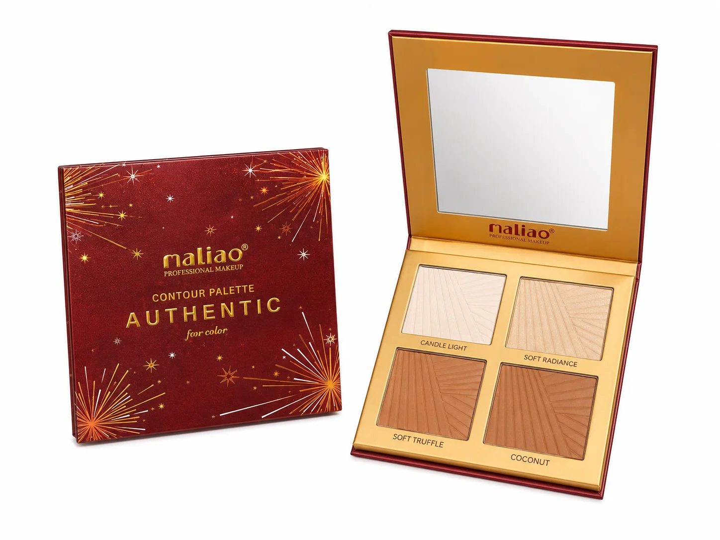 Maliao Authentic 4 Color Contour Palette