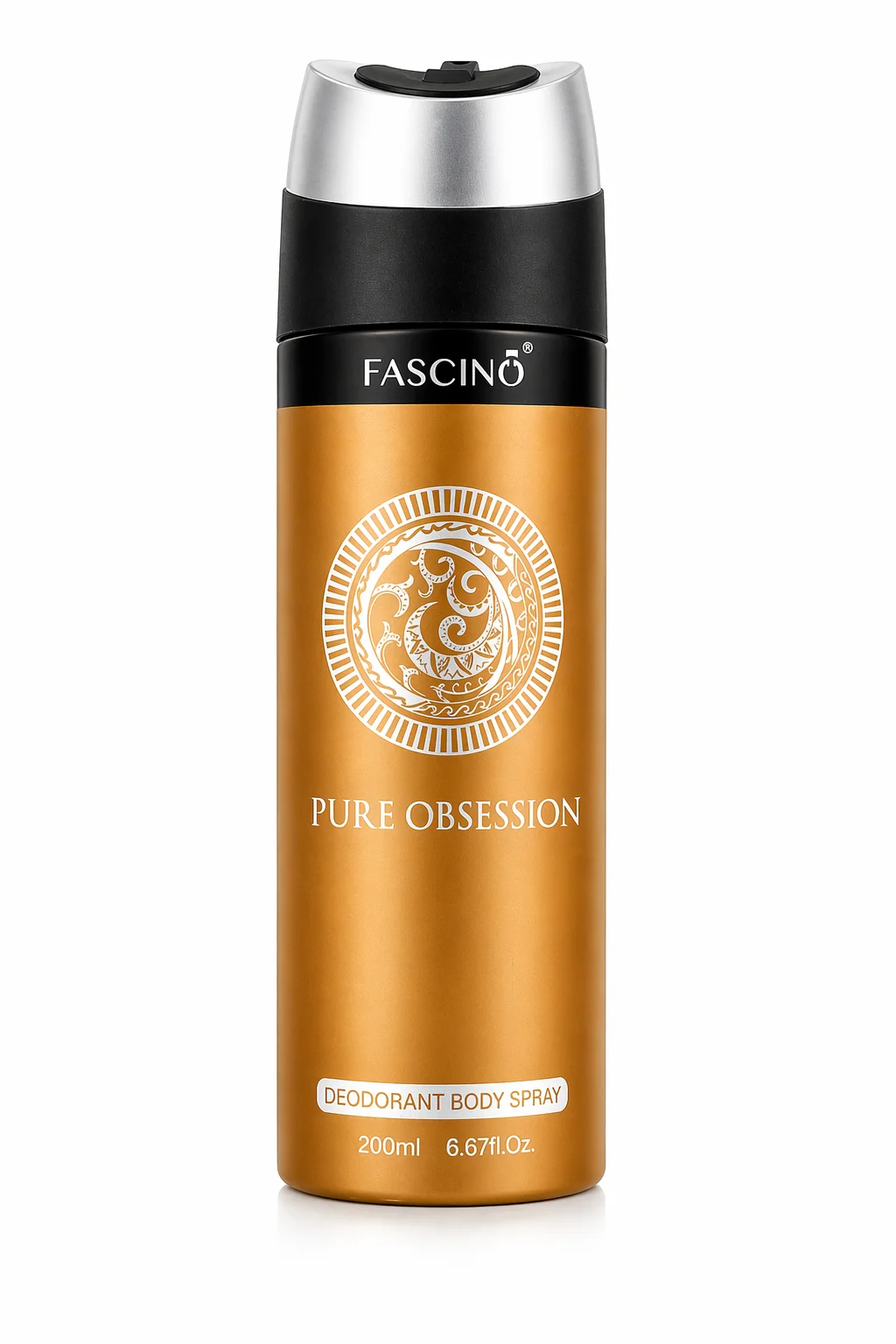 Fascino Pure Obsession Deodorant Body Spray – Long Lasting Freshness (200ml)