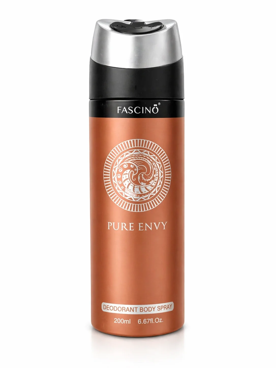 Fascino Pure Envy Deodorant Body Spray 200ml – Long Lasting Fresh Fragrance