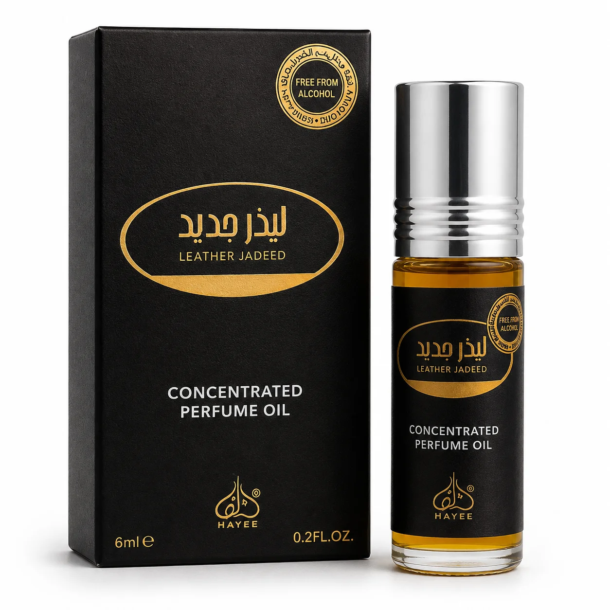Hayee Leather Jadeed Concentrated Perfume Oil – 6ml