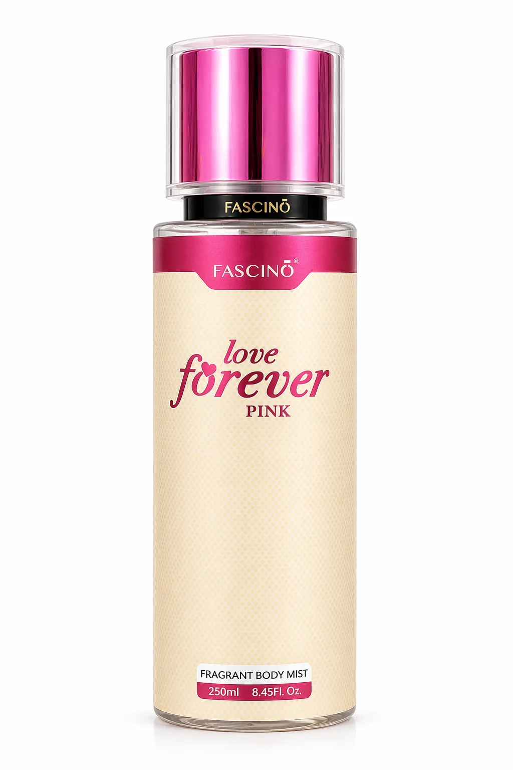 Fascino Love Forever Pink Fragrant Body Mist – Long Lasting 250ml
