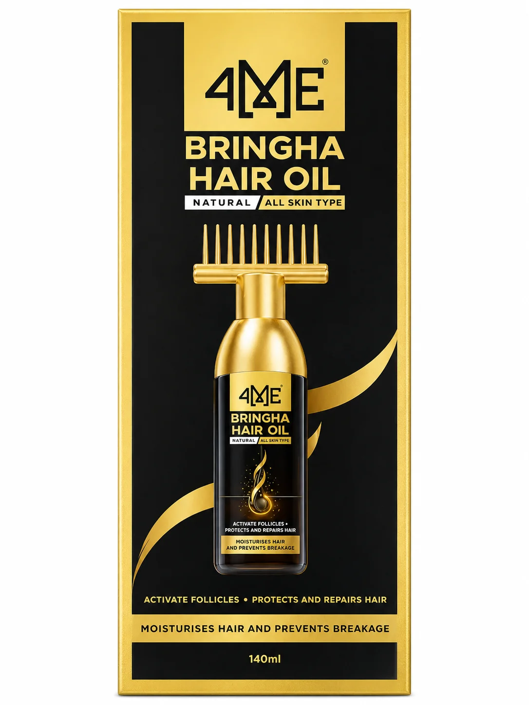 4ME Bringha Hair Oil – Natural Hair Repair & Moisture Care 140ML