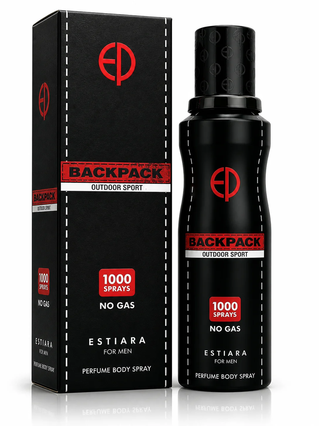 Backpack Outdoor Long-Lasting Perfume Body Spray for Men (1000 Sprays)