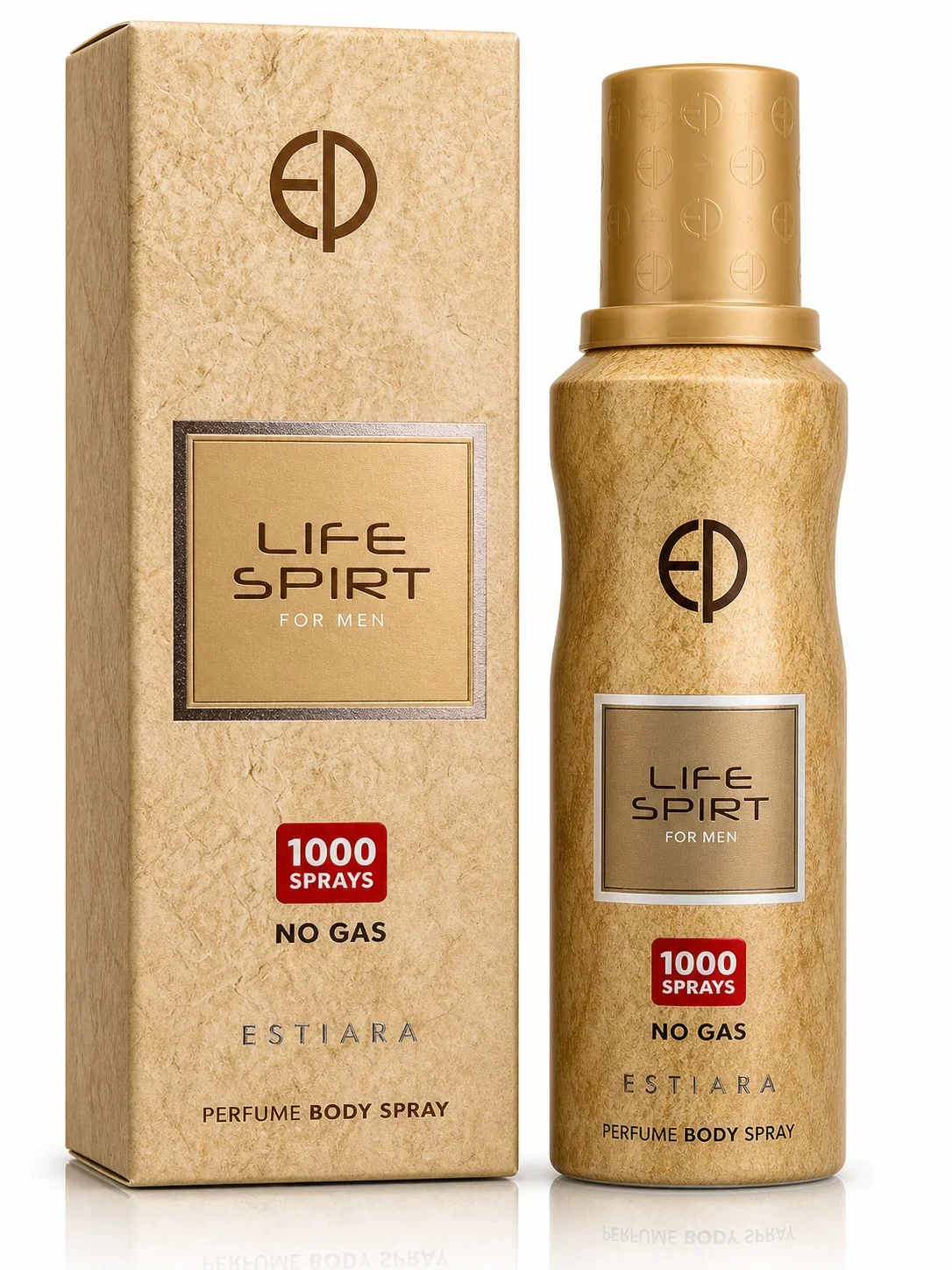 Life Spirt by Estiara – Premium Perfume Body Spray for Men (1000 Sprays) 130ML