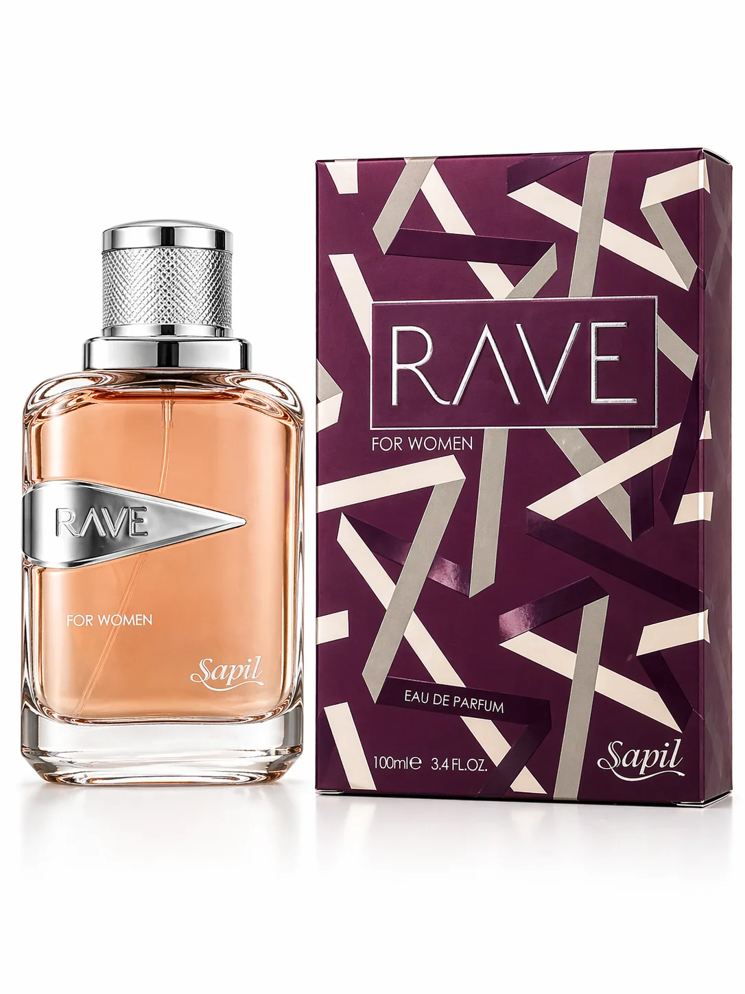 Rave For Women by Sapil Eau De Parfum 100ml – Elegant Long Lasting Fragrance