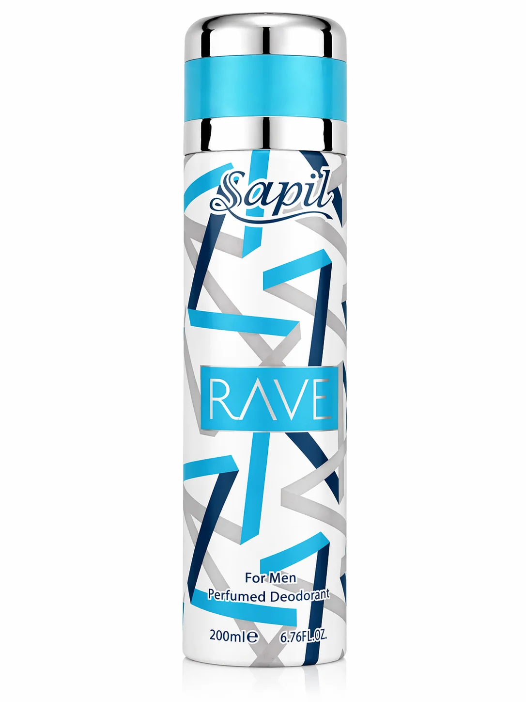 Sapil Rave For Men Perfumed Deodorant Spray – 200ml Long Lasting Freshness