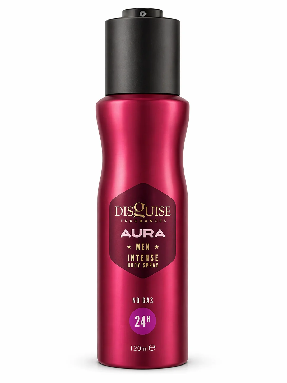 Disguise Aura Men Intense Body Spray – No Gas Long Lasting Fragrance (120ml)