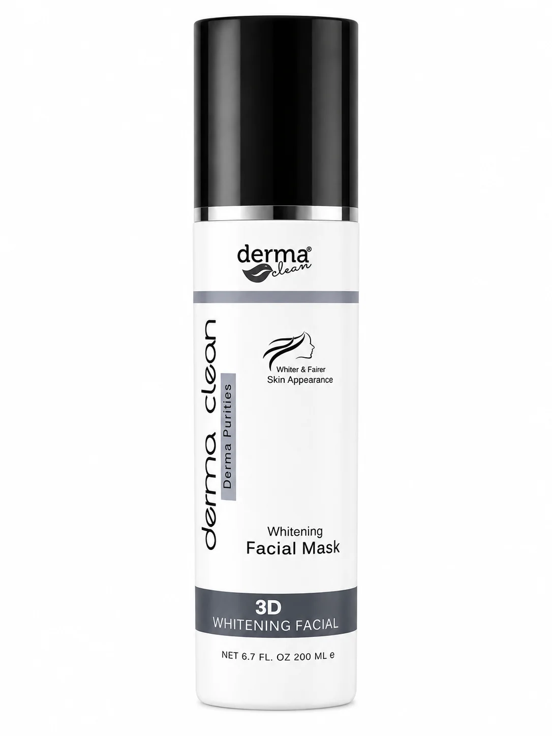 Derma Clean Whitening Facial Mask – 3D Whitening Facial (200ml)