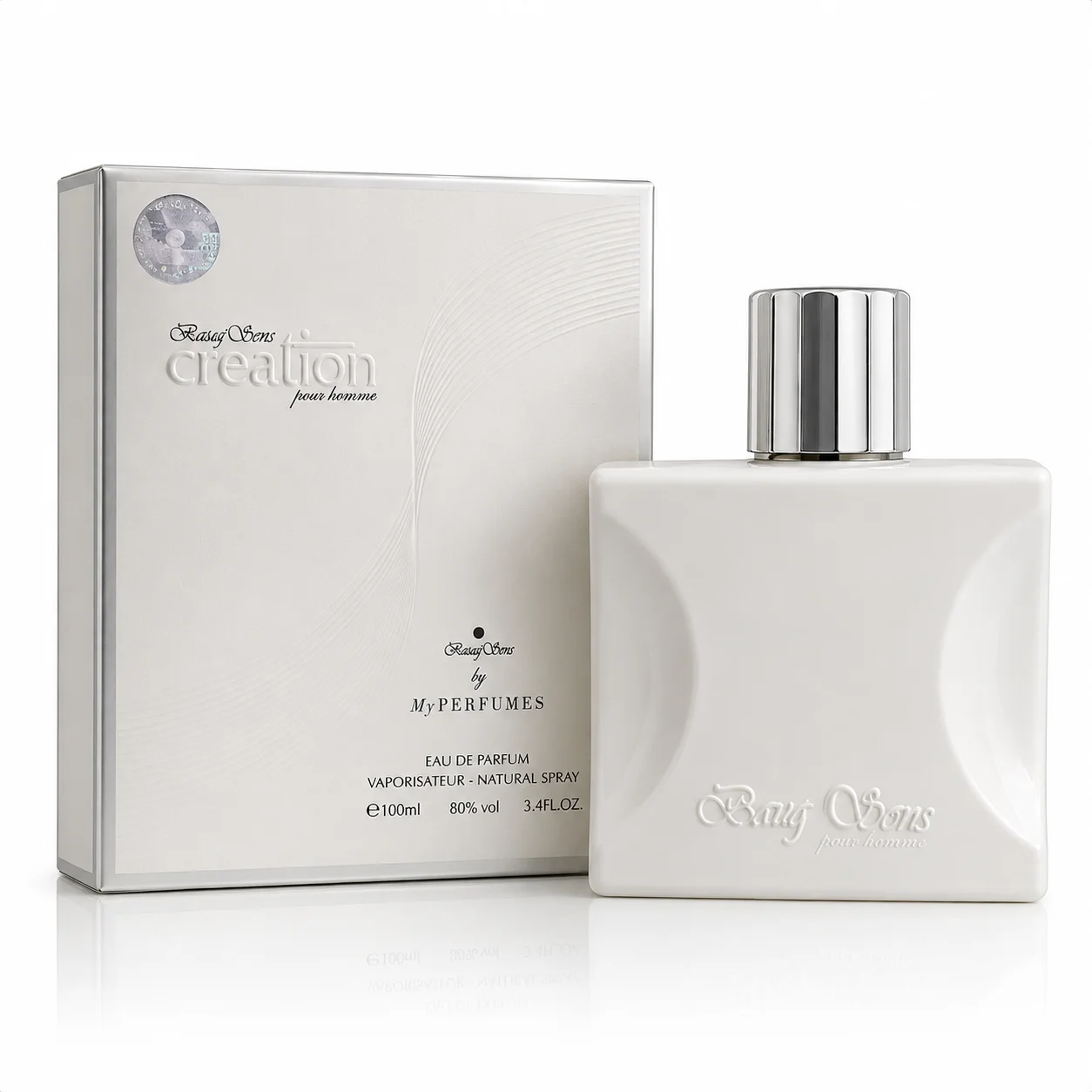 Rasasi Sens Creation Pour Homme Eau De Parfum – 100ml