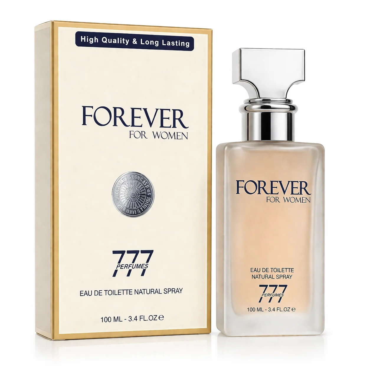 Forever For Women 777 – Elegant Long-Lasting Eau de Toilette 100ML