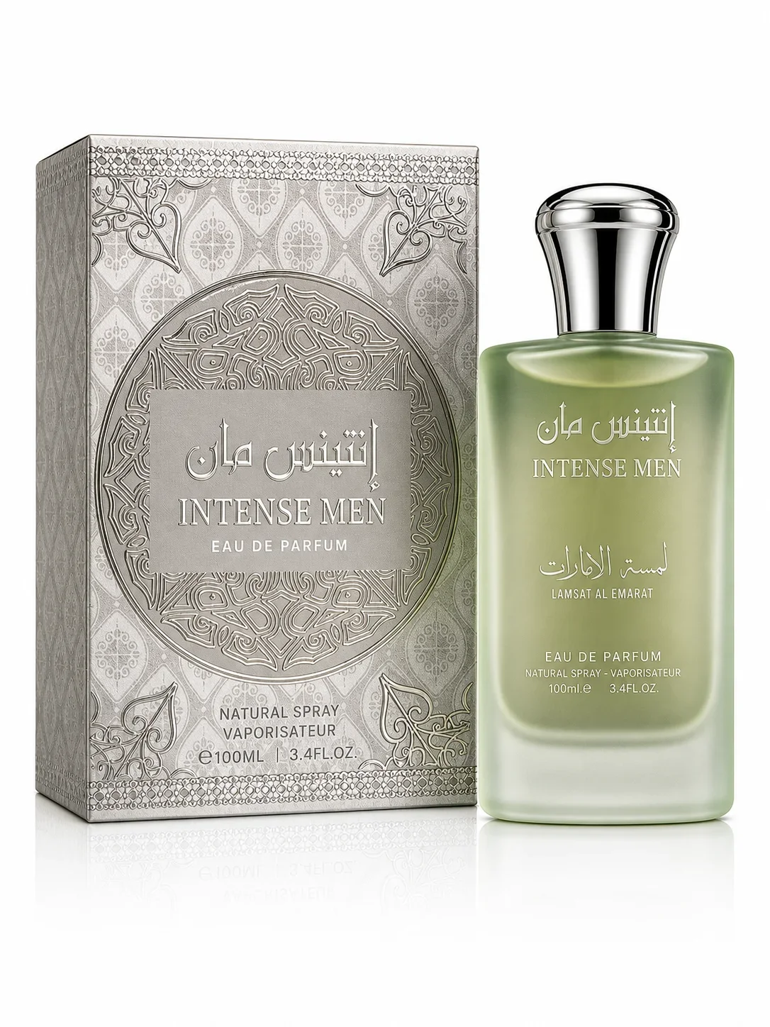 Intense Men Eau De Parfum 100ml – Lamsat Al Emarat Luxury Arabic Long Lasting Perfume for Men
