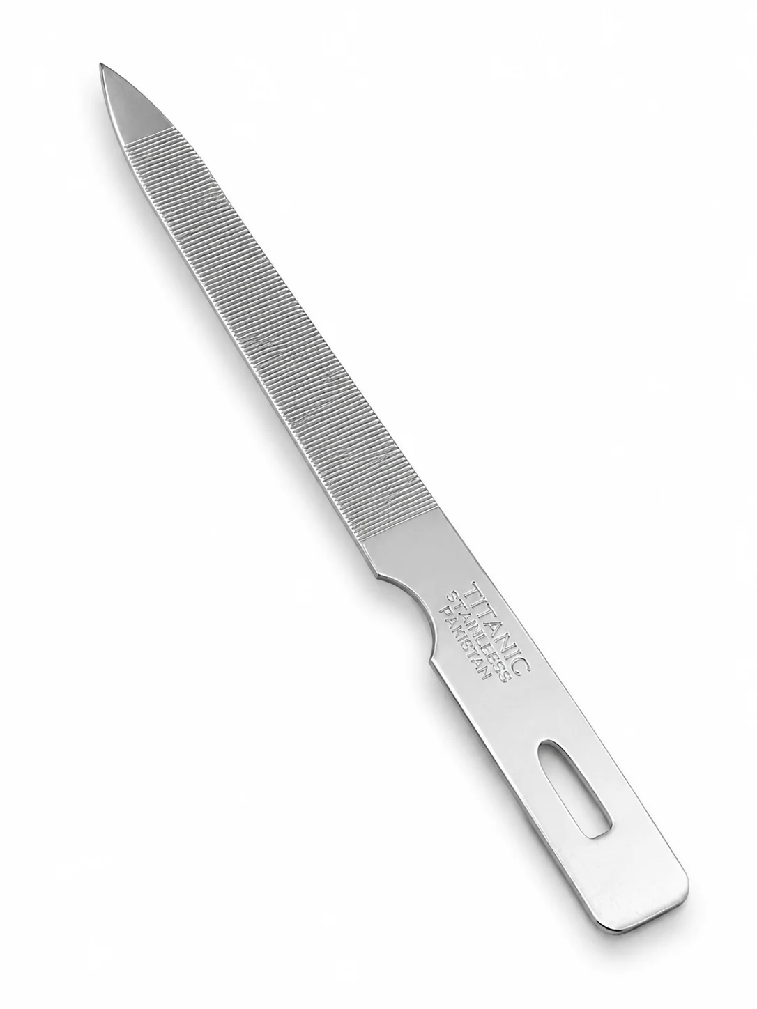 Titanic Stainless Steel Professional Nail File – Manicure & Pedicure Tool