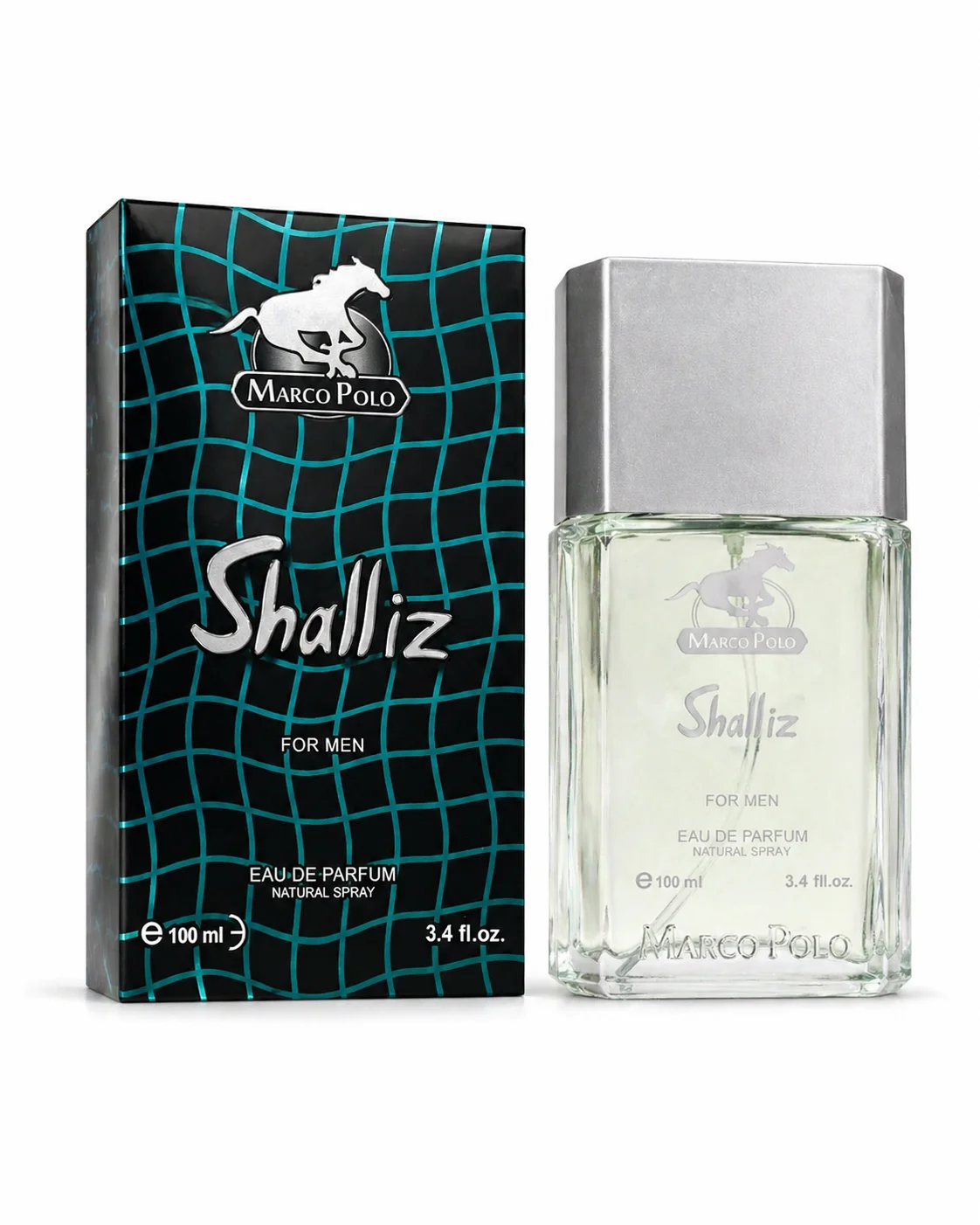 Shalliz Eau de Parfum for Men by Marco Polo – 100ml | Sophisticated and Bold