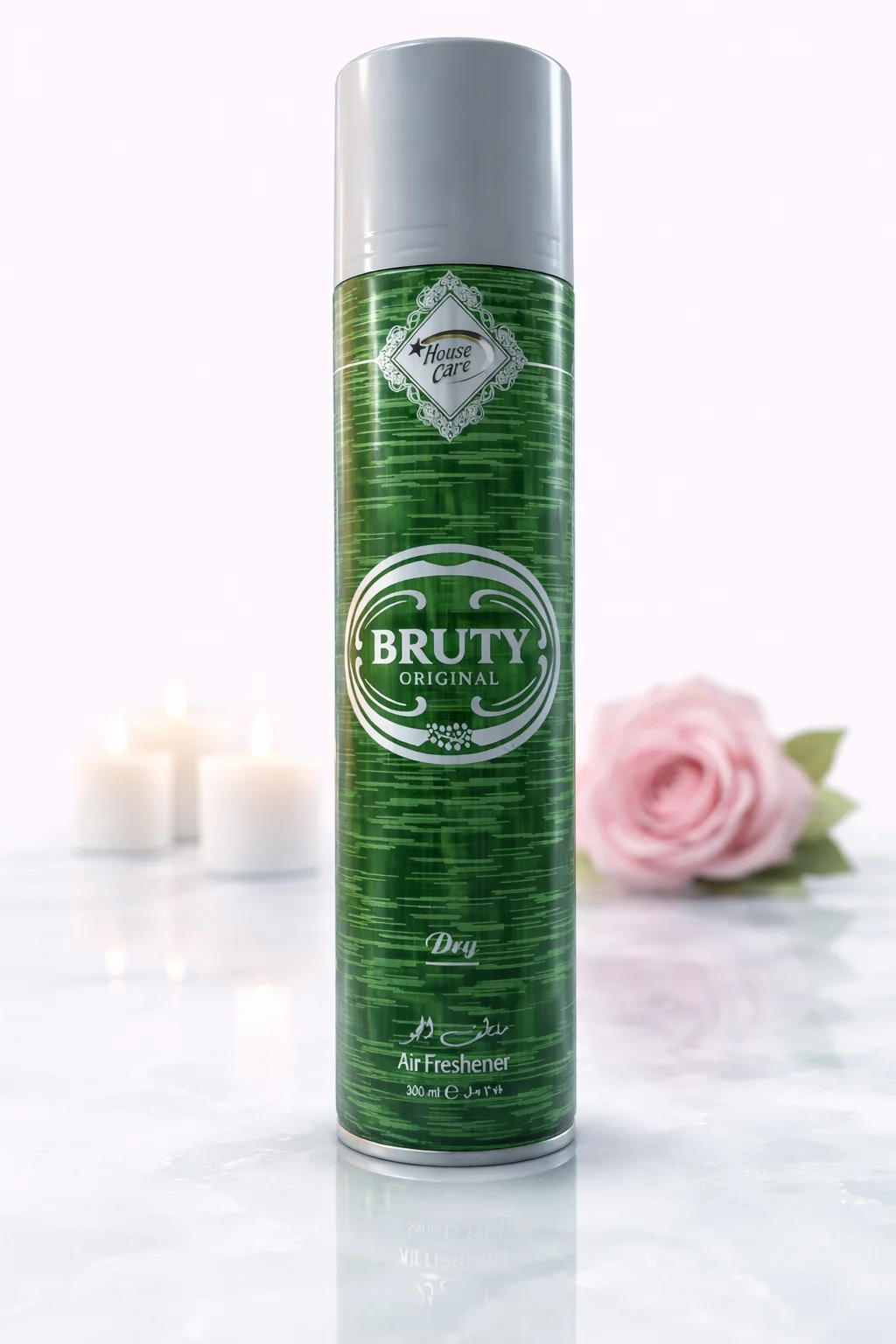 Bruty Original Air Freshener Spray – Dry Long Lasting Fragrance (300ml)