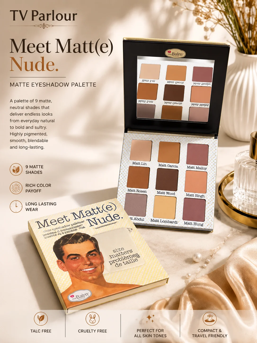 Meet Matte Nude Eyeshadow Palette