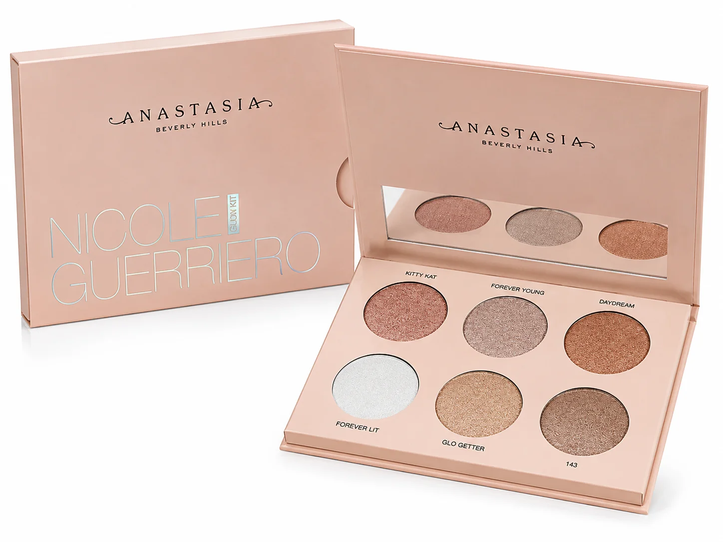 Anastasia Beverly Hills Nicole Guerriero Glow Kit – 6 Shade Highlighter Palette