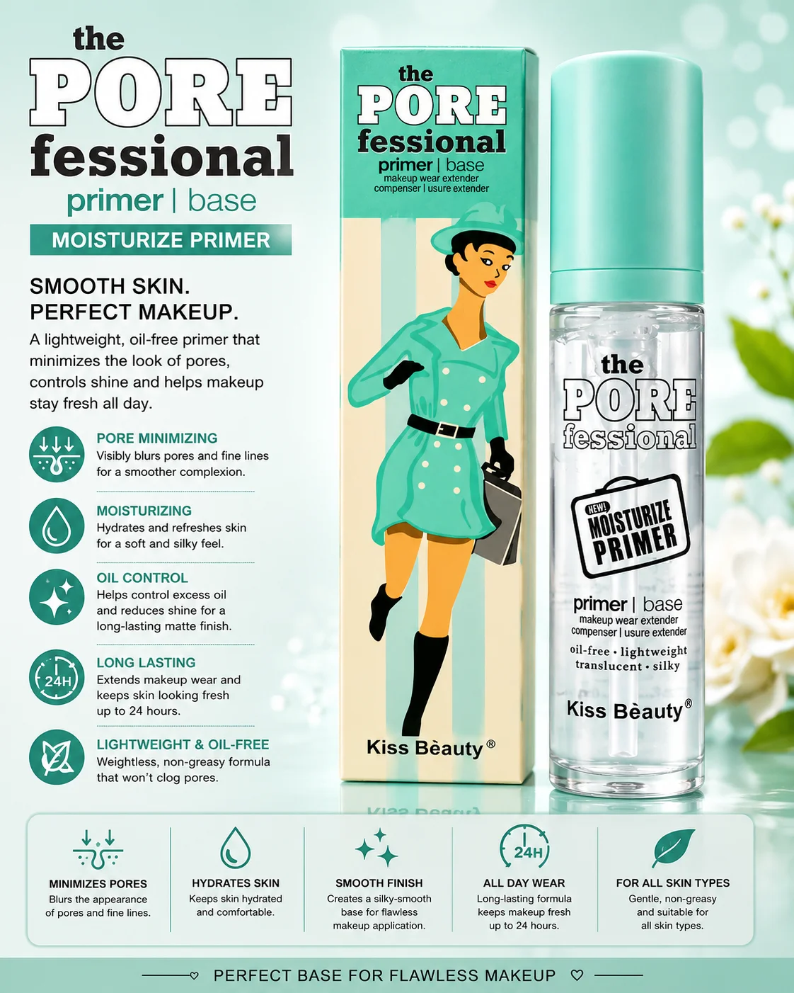 Kiss Beauty The POREfessional Moisturize Primer Base