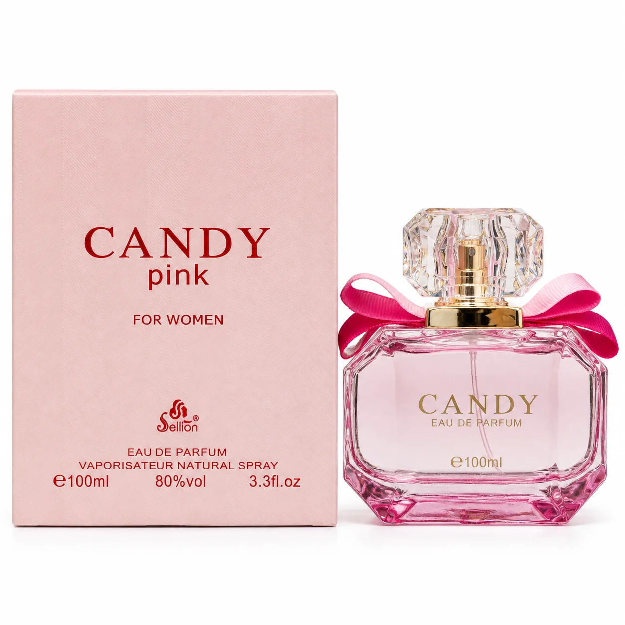 Candy Pink Eau de Parfum – 100ml | Sweet, Feminine & Elegant Fragrance for Women