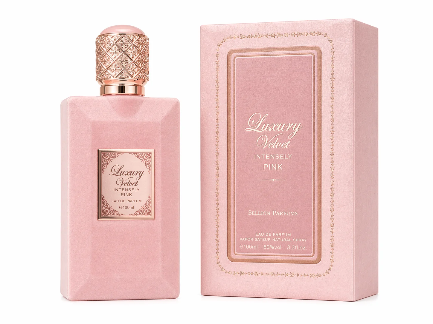 Luxury Velvet Intensely Pink Eau De Parfum – Premium Long-Lasting Fragrance for Women (100ml)