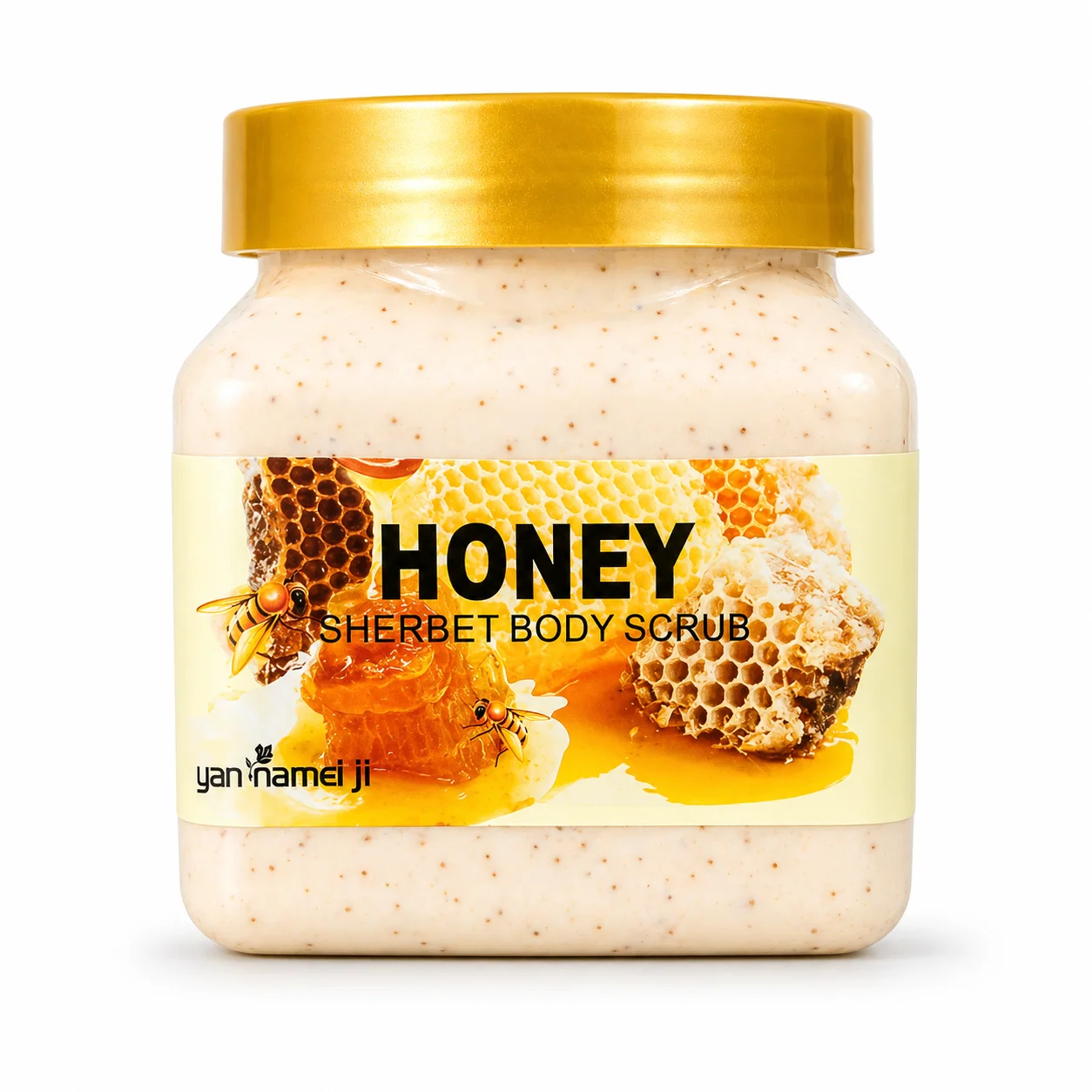 Honey Sherbet Body Scrub – Deep Exfoliating & Moisturizing Scrub 500G