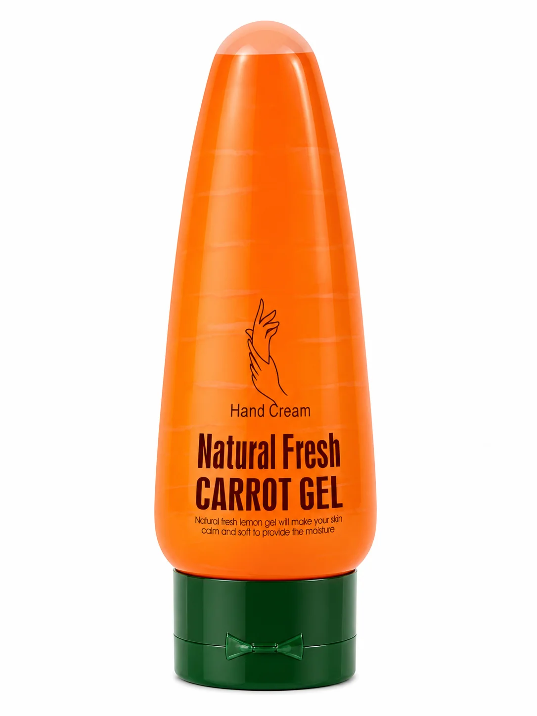 Natural Fresh Carrot Gel Hand Cream – Moisturizing & Skin Softening Formula