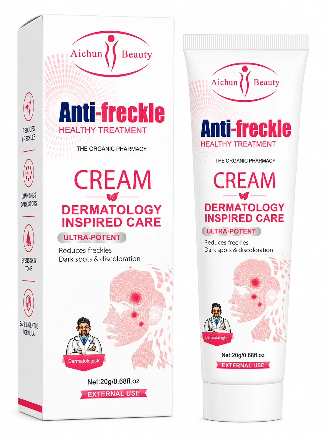 Aichun Beauty Anti-Freckle Cream – 20G