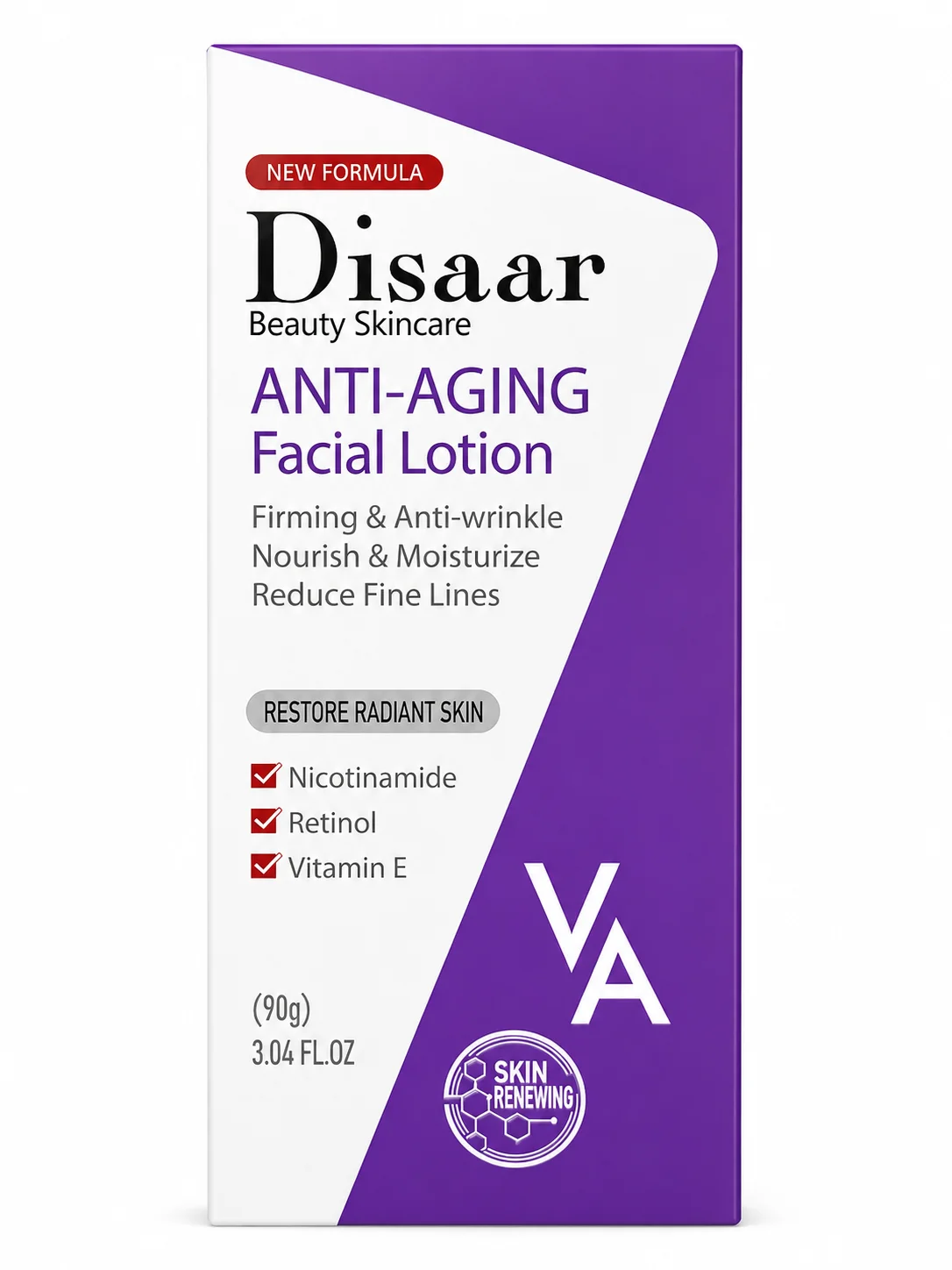 Disaar Anti-Aging Facial Lotion – Firming & Moisturizing Skincare 90GM