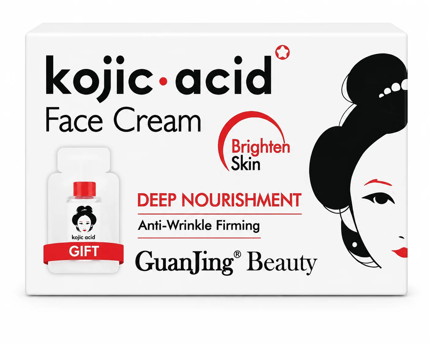 GuanJing Kojic Acid Face Cream – 50g