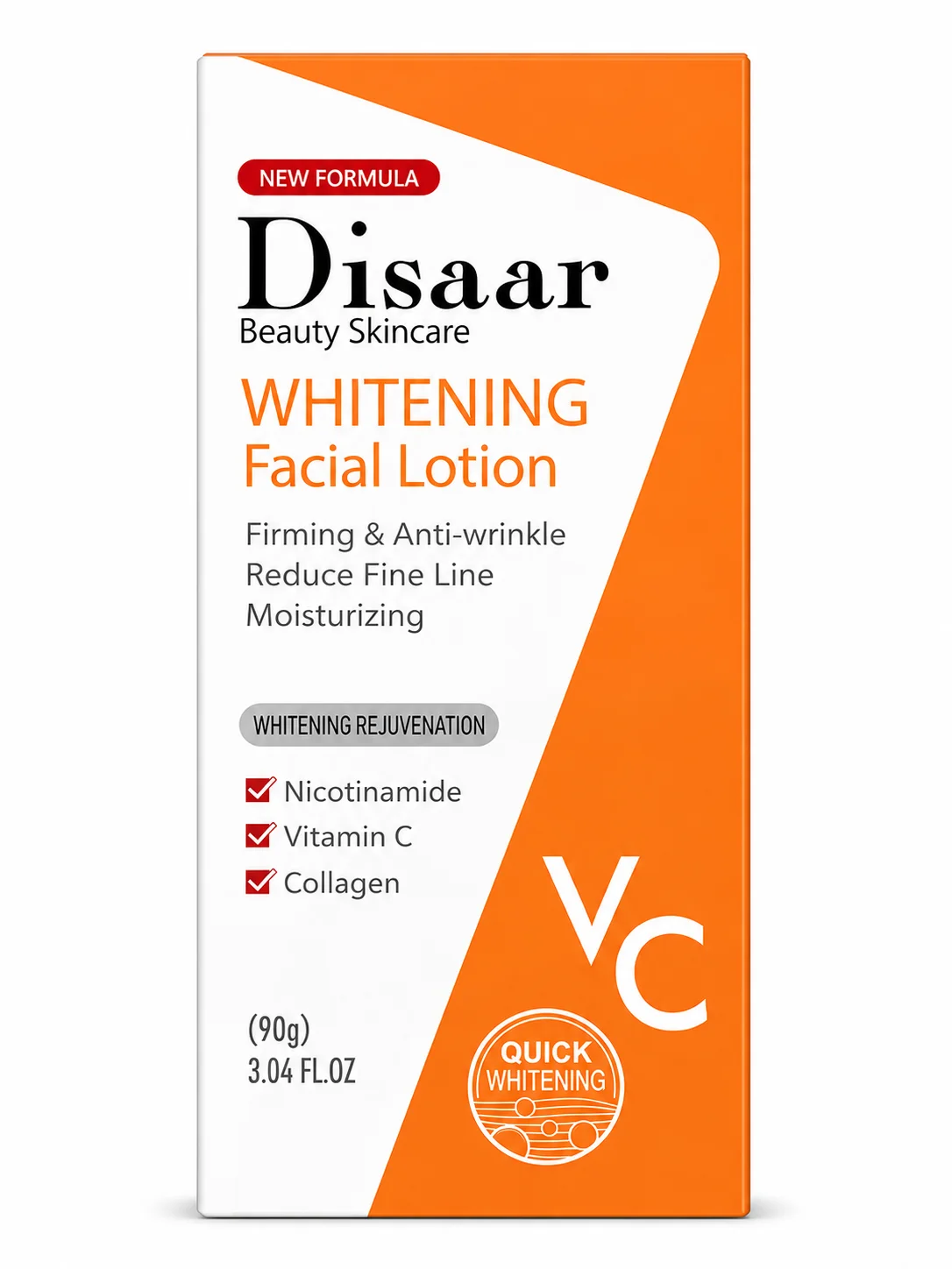 Disaar Whitening Facial Lotion – Brightening & Moisturizing Skincare 90G