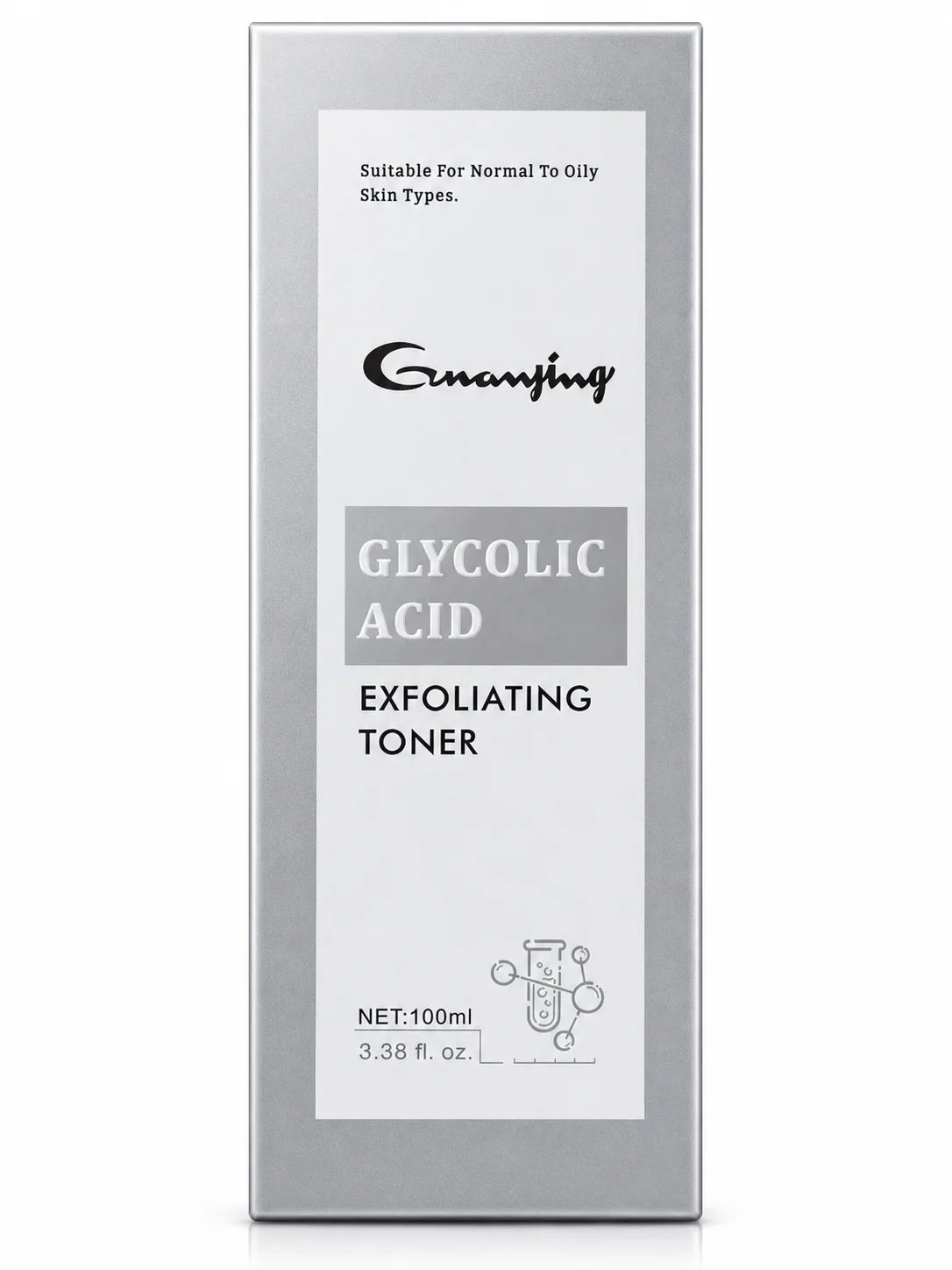 Guanjing Glycolic Acid Exfoliating Toner (100ml)