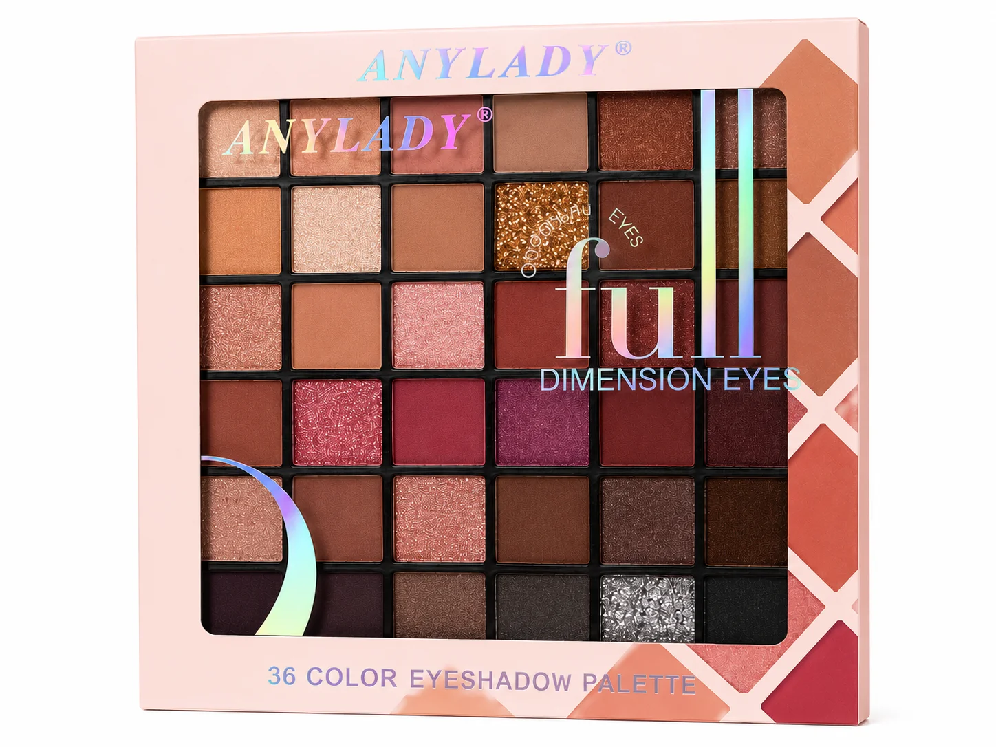 ANYLADY Dimension Eyeshadow Palette – 36 Color Makeup Kit