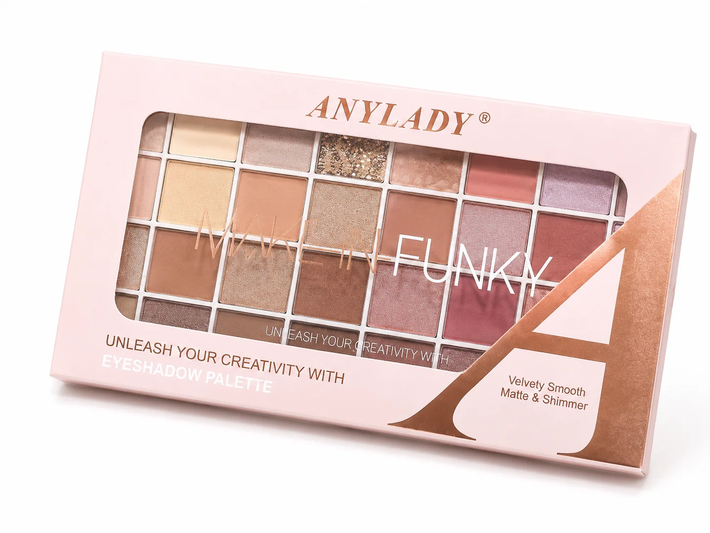 ANYLADY More Funky Eyeshadow Palette – Matte & Shimmer Makeup Kit