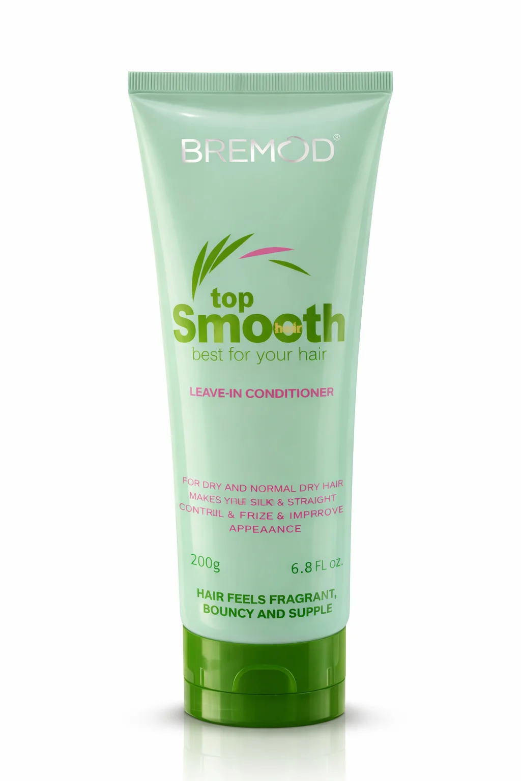 Bremod Top Smooth Leave-In Conditioner – Silky & Frizz Control Hair Cream (200g)